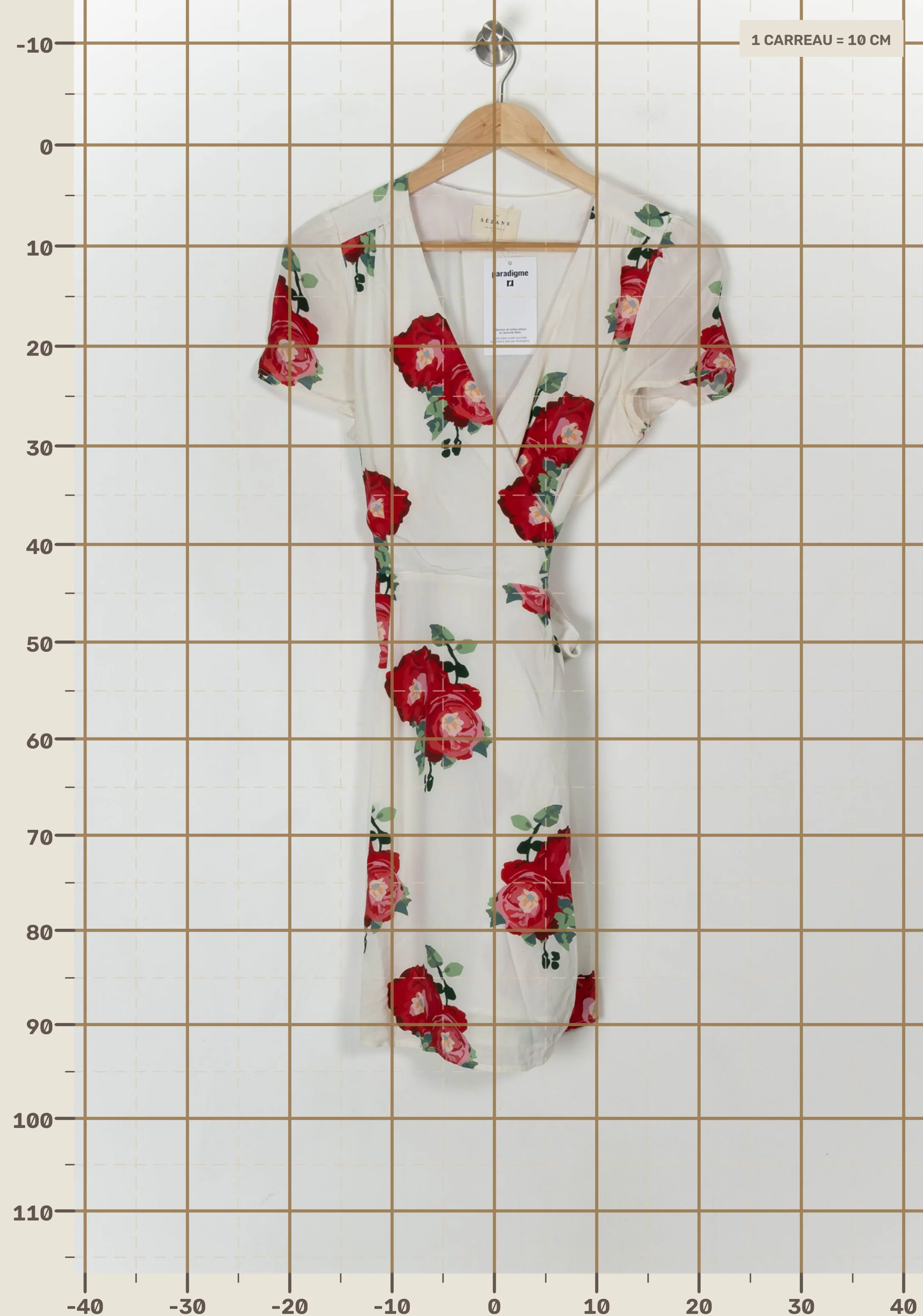 Robe courte & midi SEZANE - Seconde main Multicolore