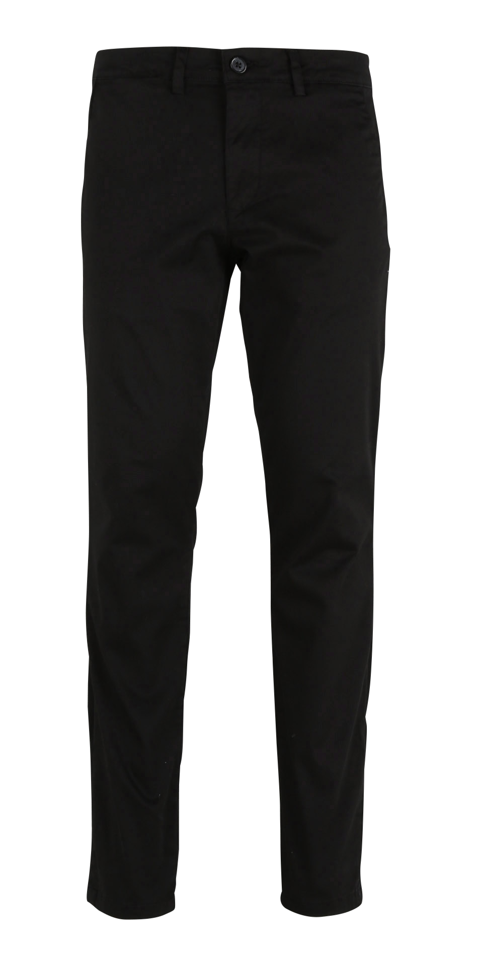 Slimfit-Chinohose aus Baumwolle SELECTED Schwarz
