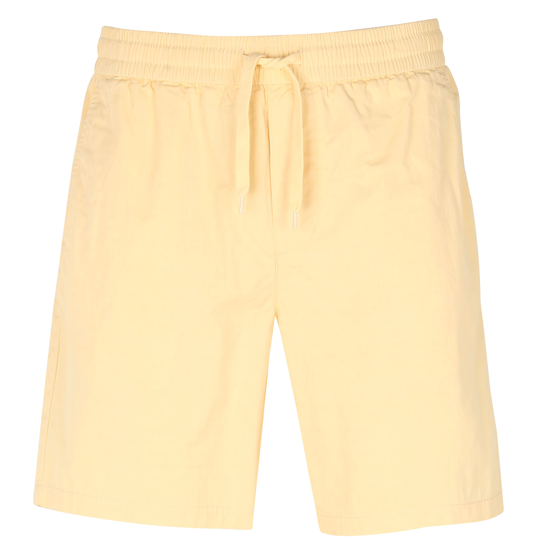 Straight cotton-blend shorts MINIMUM Yellow