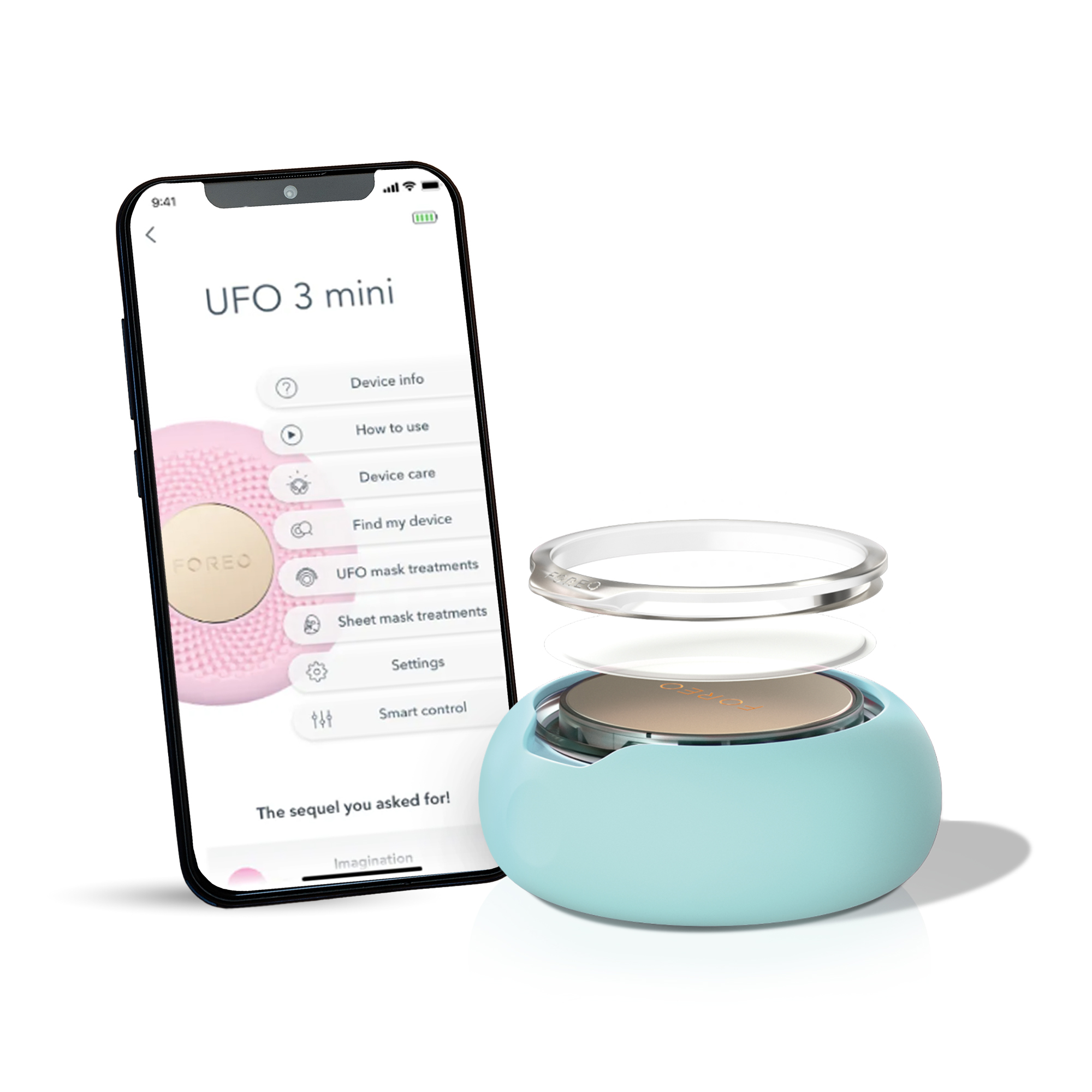 UFO(TM) mini 3 Mint FOREO No color
