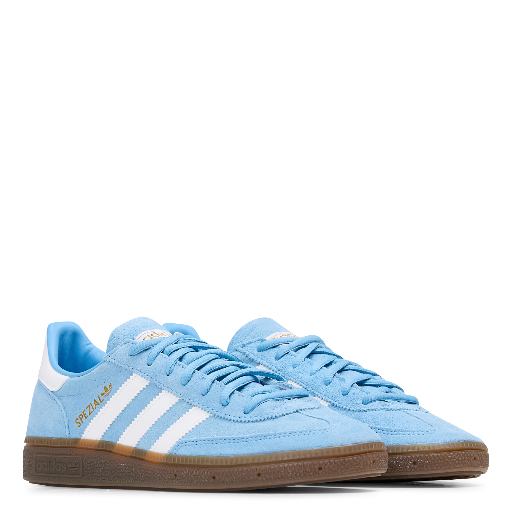 Niedrige Sneaker aus Veloursleder ADIDAS Blau