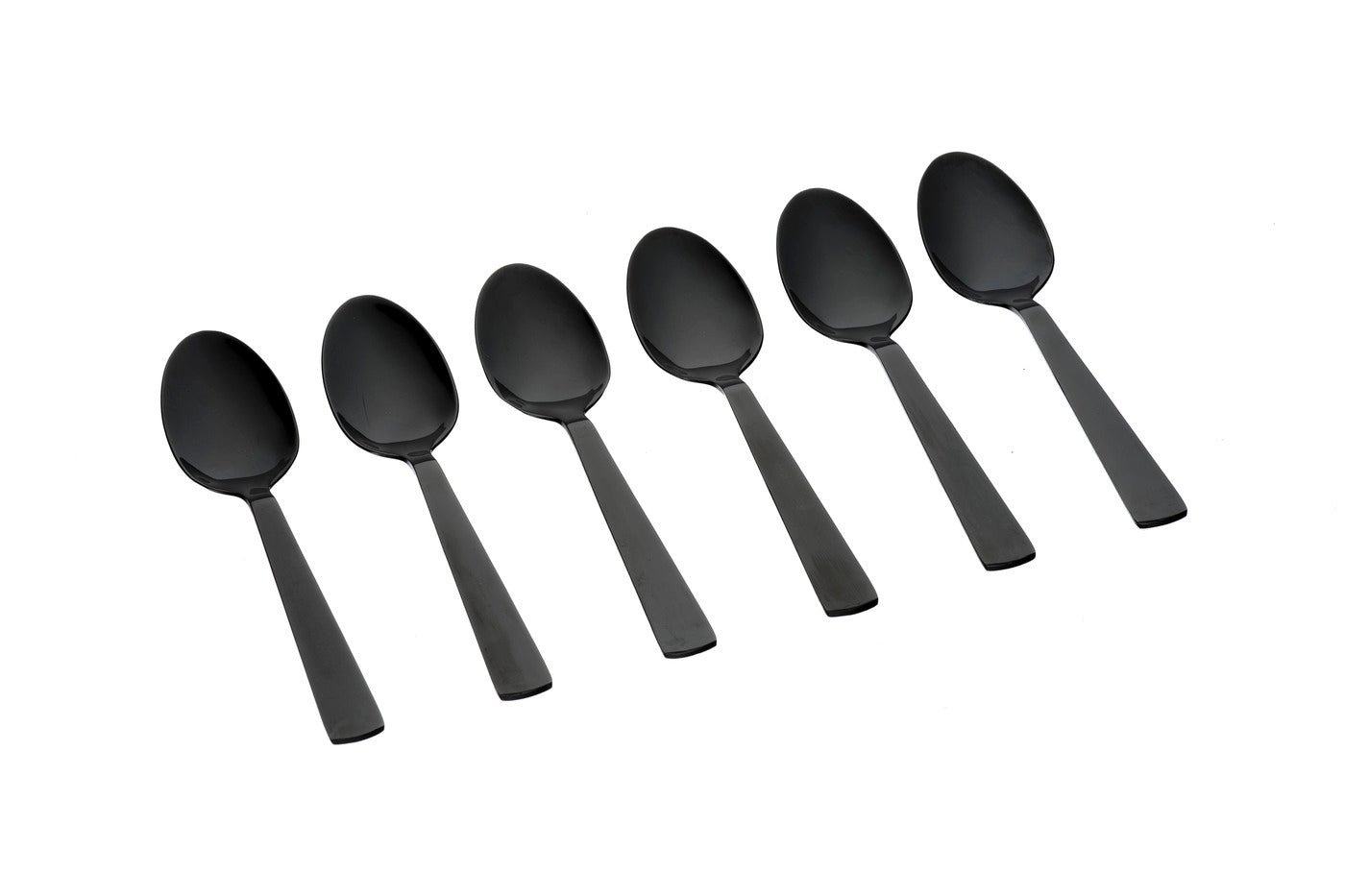 Set of 6 Telmo teaspoons - silver BJORN