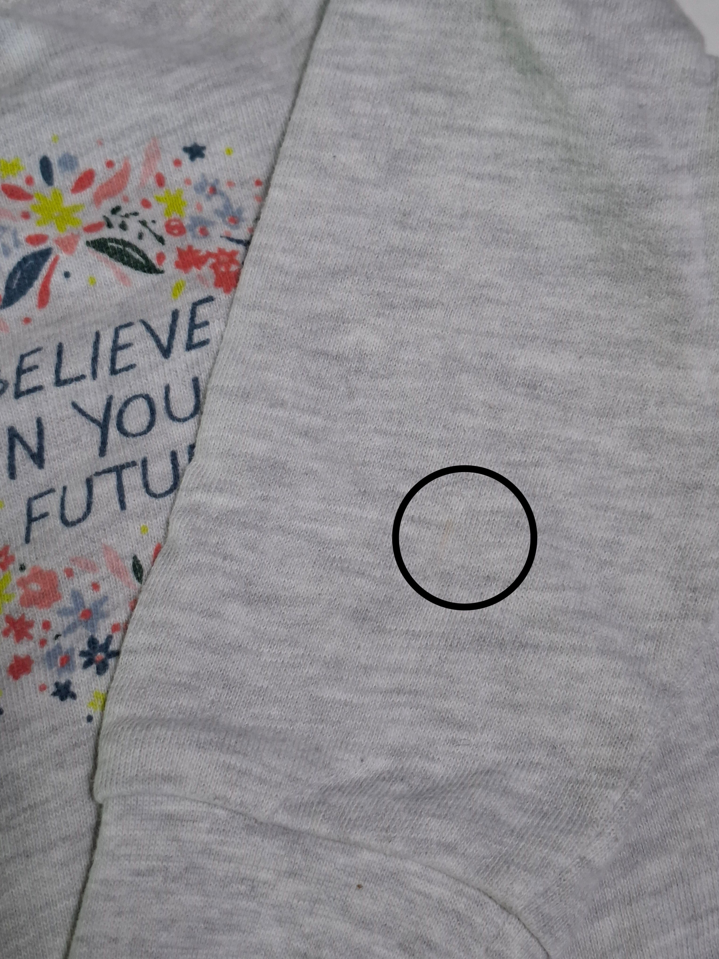 Grey baby sweatshirt - 18 months BONTON - Seconde Main Grey