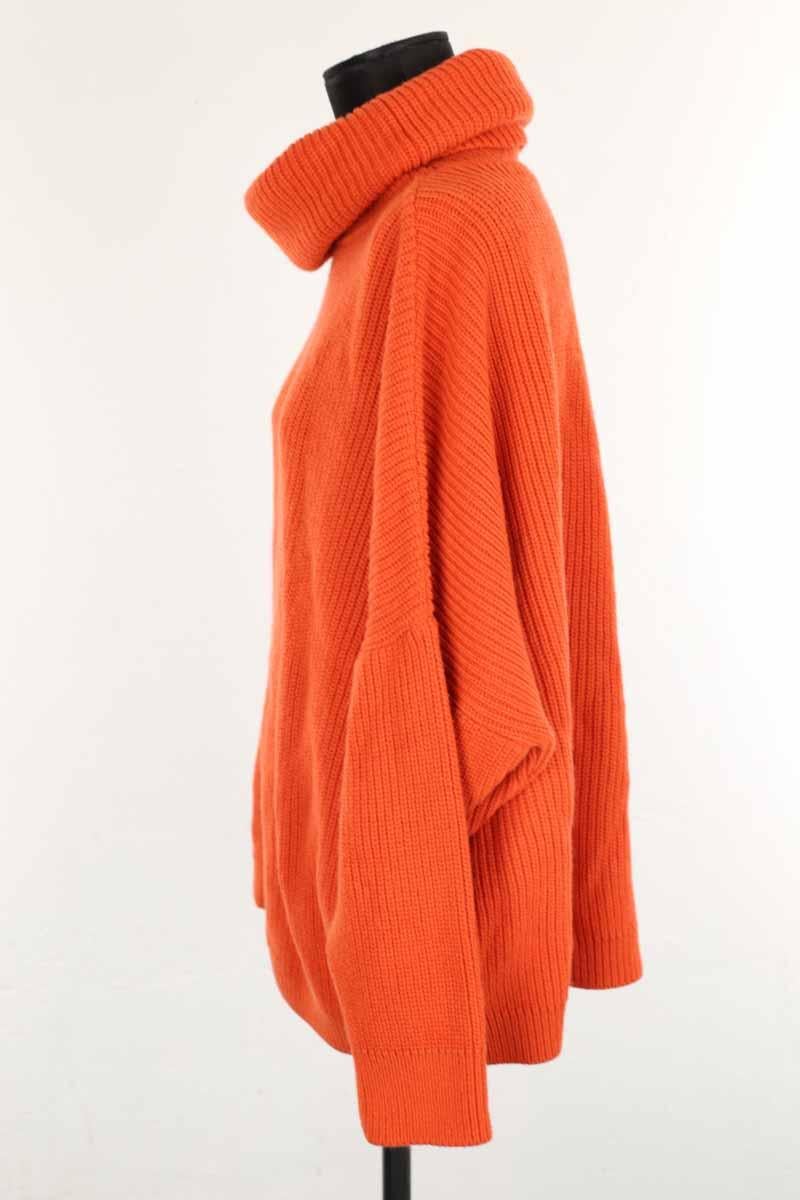 Pull en laine MODETROTTER - Seconde Main Orange