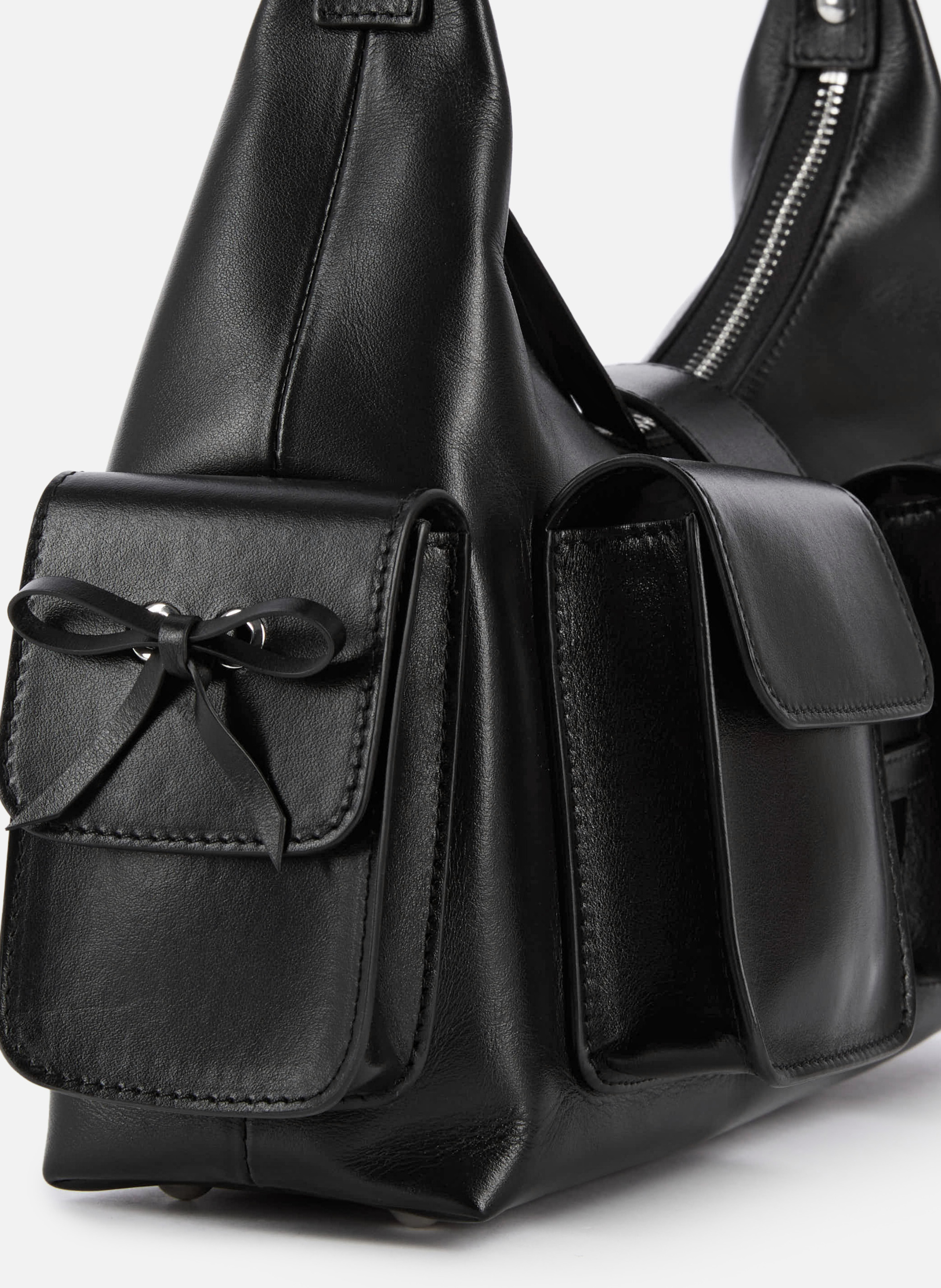 Smooth leather Amelia bag THE KOOPLES Black
