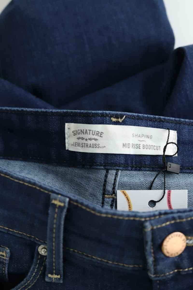 Boot-cut cotton jeans LEVI'S - Seconde main Blue