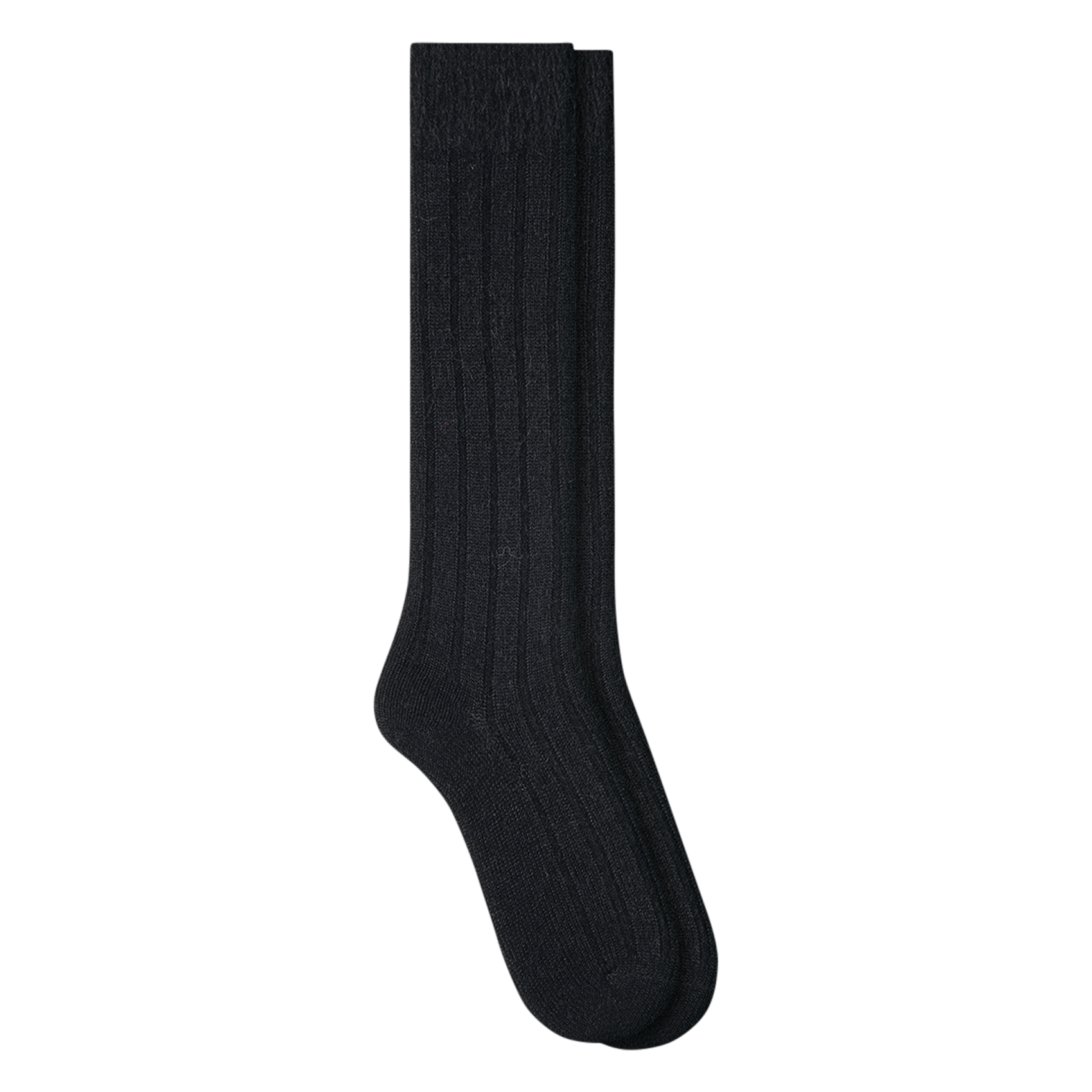 Ribbed crew socks BLEUFORET Black