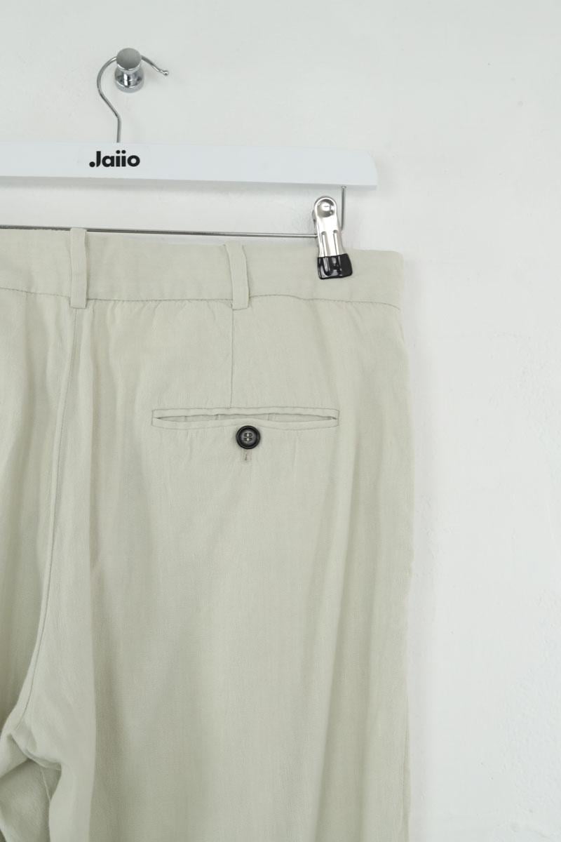 Linen pants ISABEL MARANT ÉTOILE - SECONDE MAIN Beige