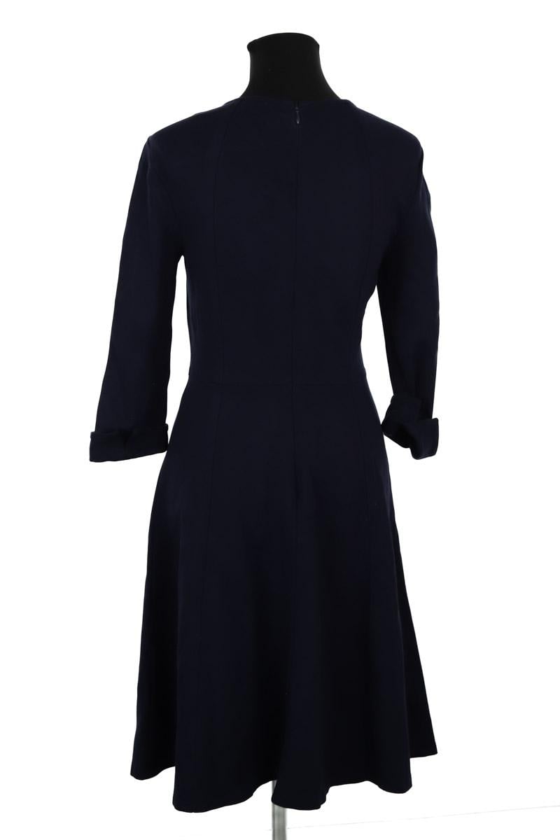 Cotton dress LK BENNETT - Seconde Main Blue