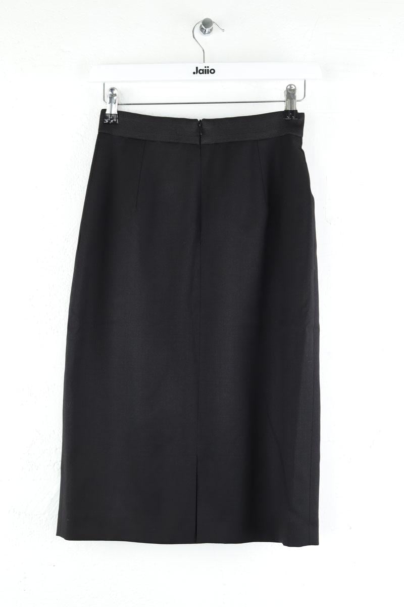 Wool skirt TARA JARMON - Seconde Main Black