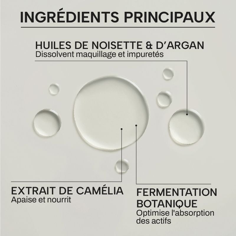 HUILE DÉMAQUILLANTE AUX FLEURS BIO FERMENTÉES WHAMISA No color