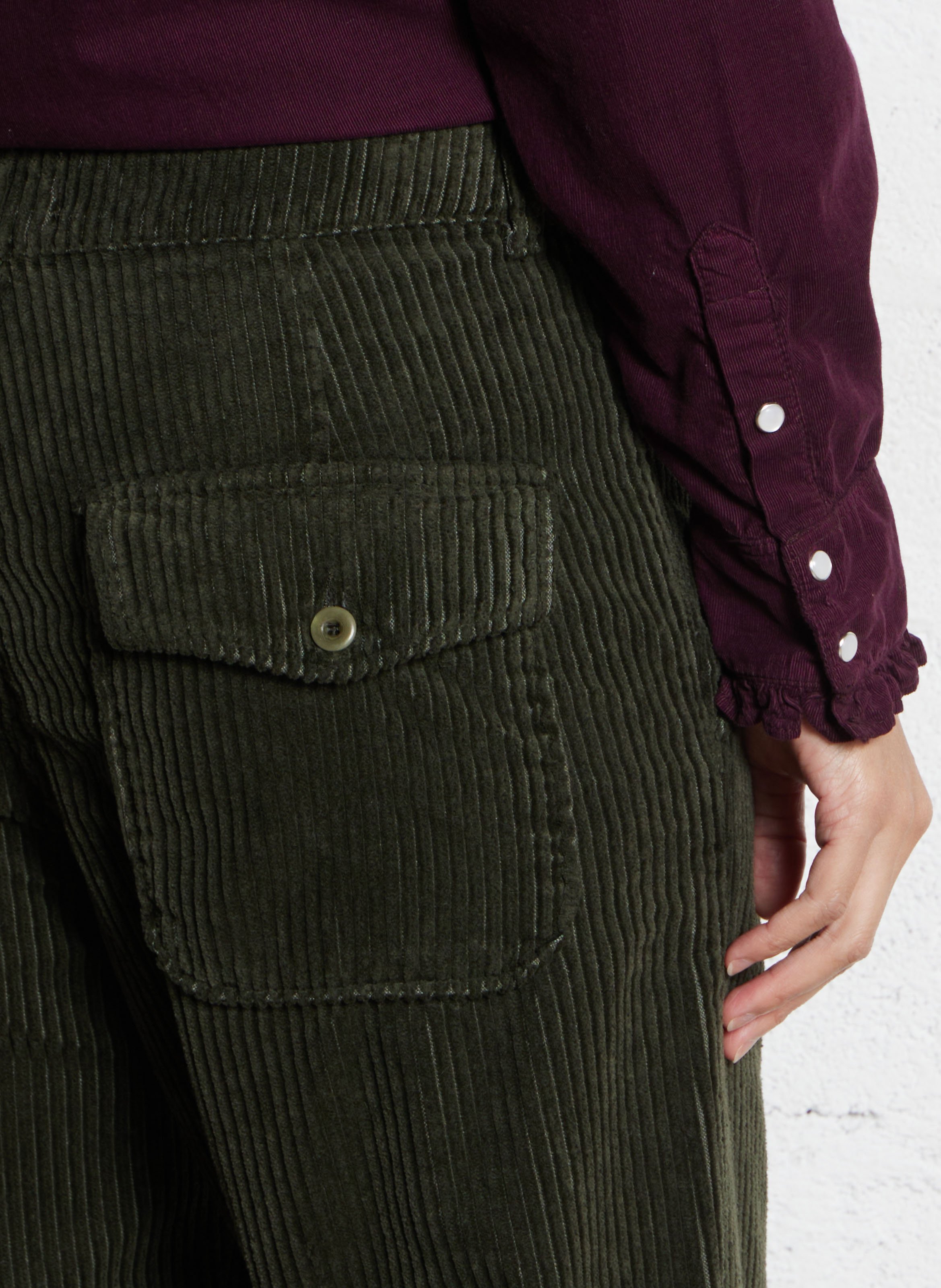 Bobhoedje - katoenblend ACQUAVERDE Groen