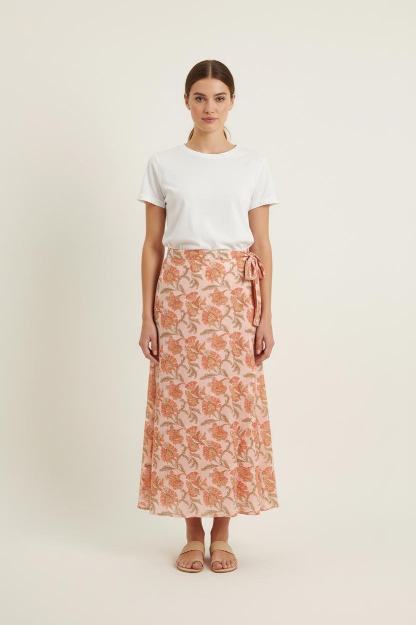 Long skirt LOUISE MISHA - Seconde Main Pink