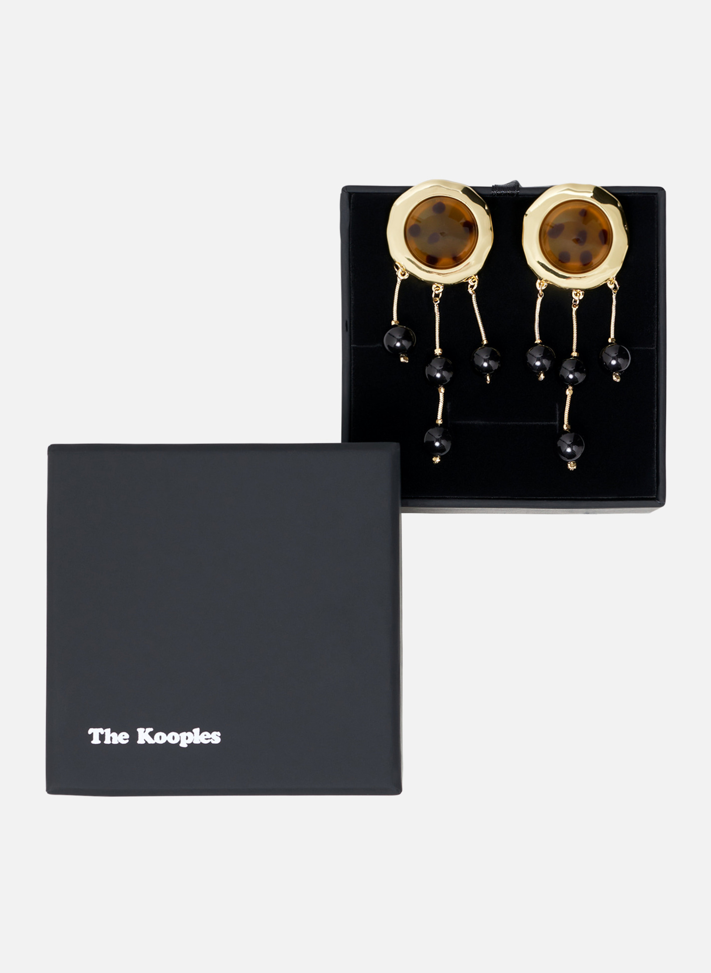 Earrings THE KOOPLES Yellow