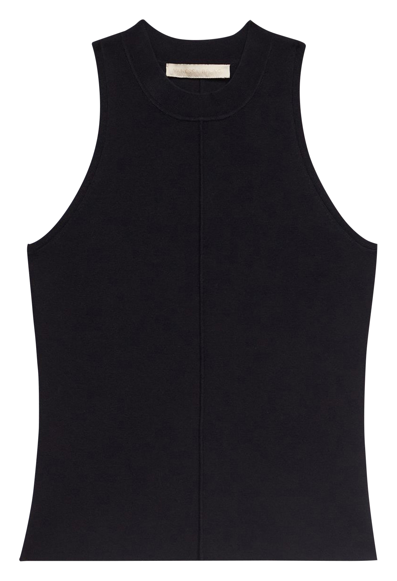 Top col rond  VANESSA BRUNO Noir