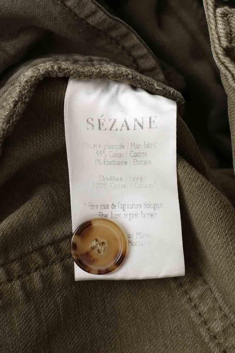 - Straight-leg jeans
- 5 pockets
- Straight cut
- Faded effect SEZANE - Seconde main Khaki