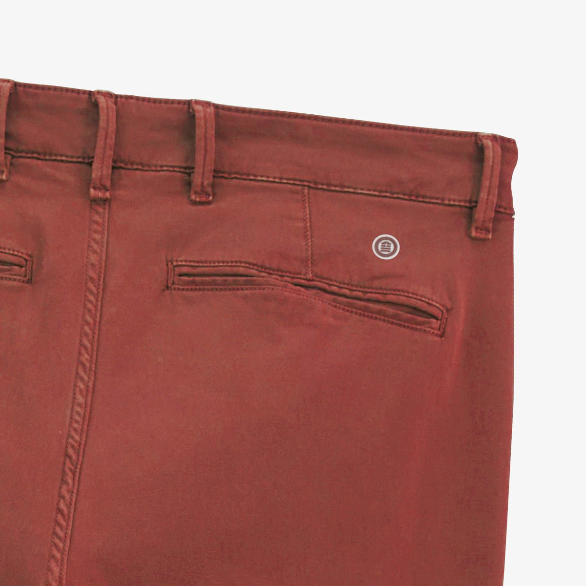 Straight-cut chino trousers SERGE BLANCO Orange