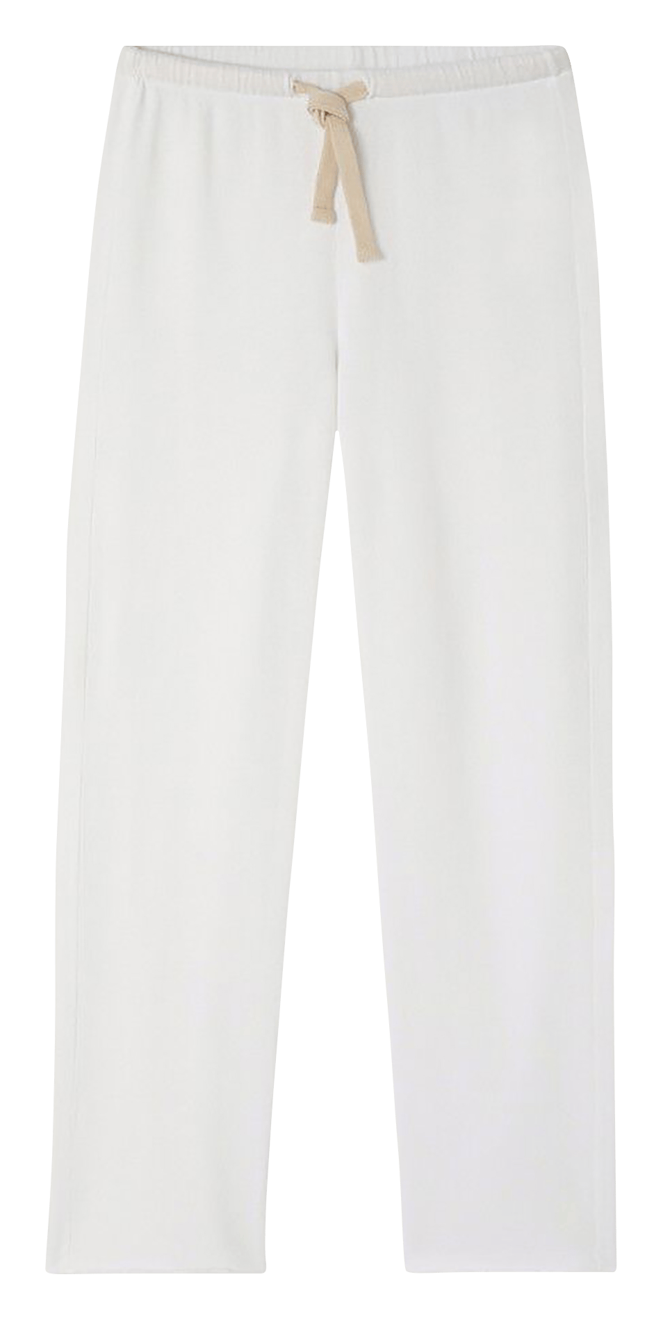 Rechte wijde katoenen joggingbroek AMERICAN VINTAGE Wit