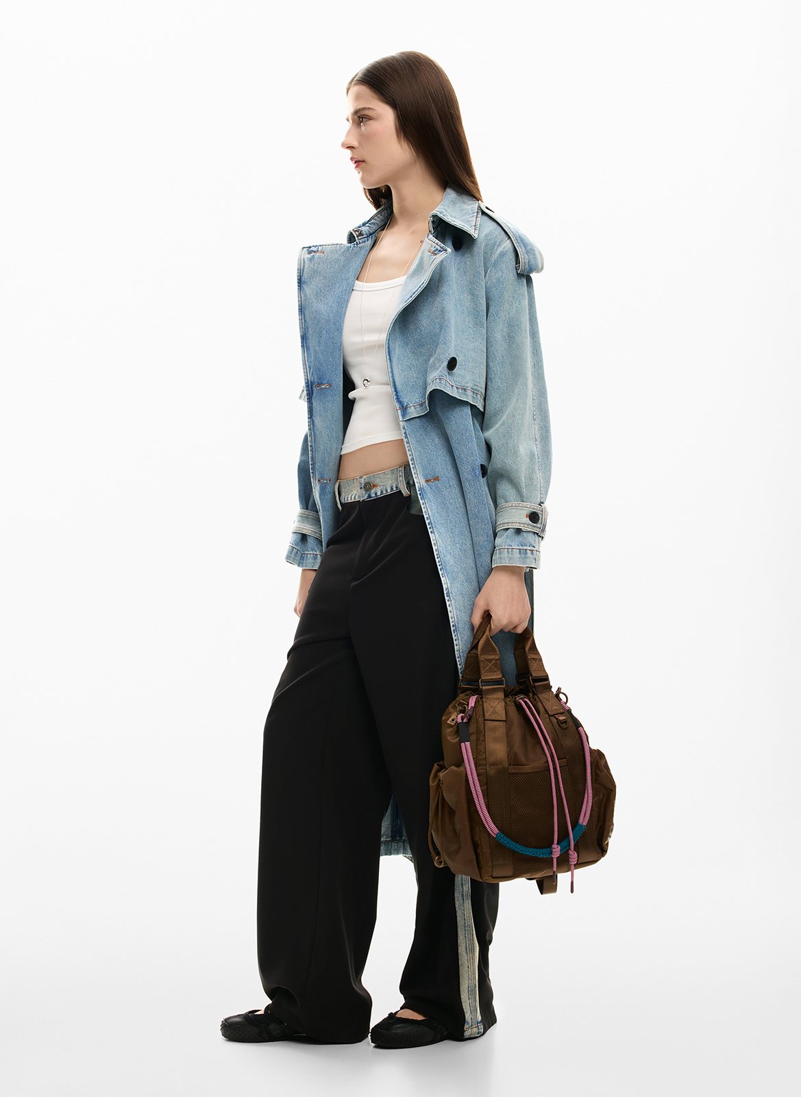 Sac à dos multiposition DESIGUAL Marron