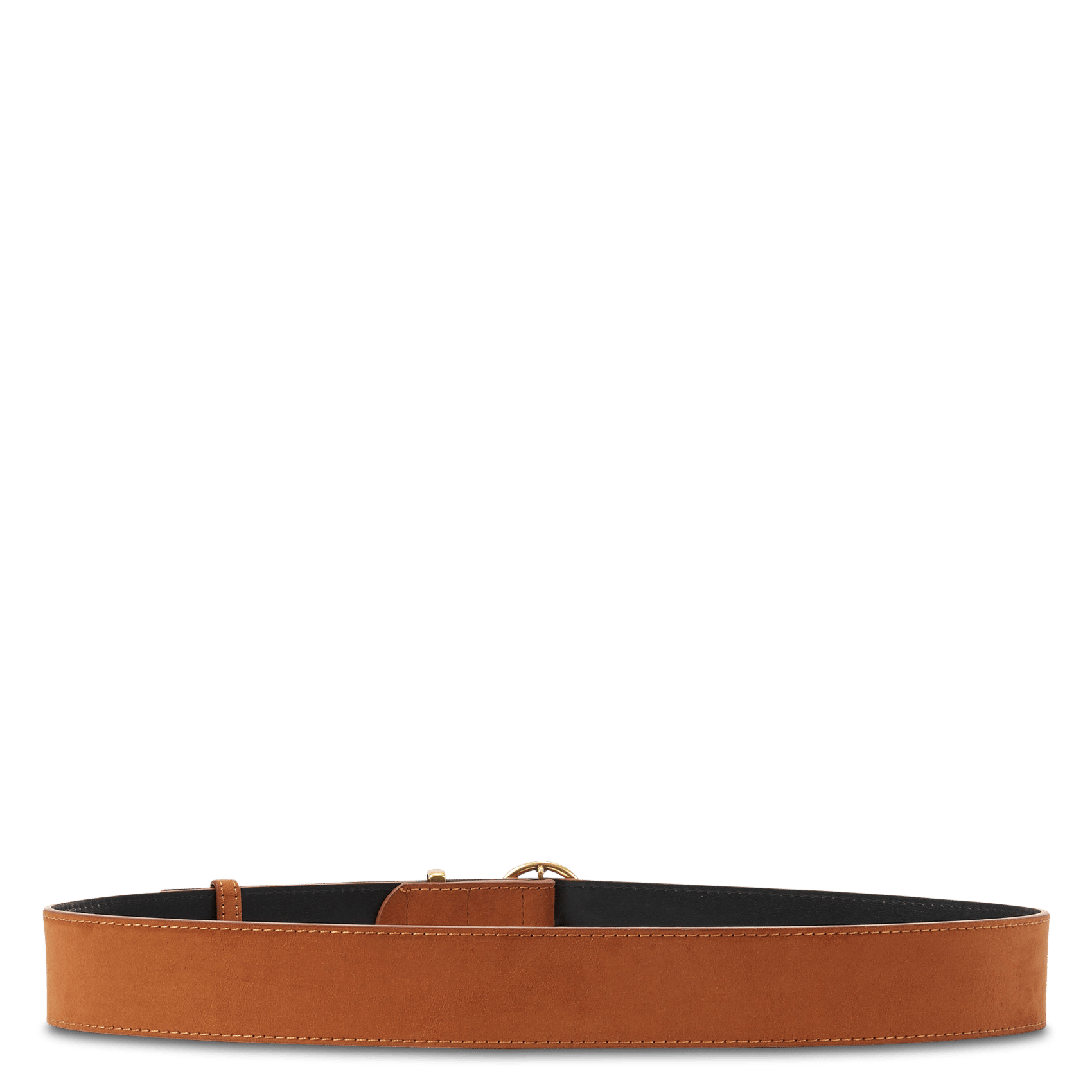 Ceinture en cuir velours | Marron GRACE ET MILA Femme