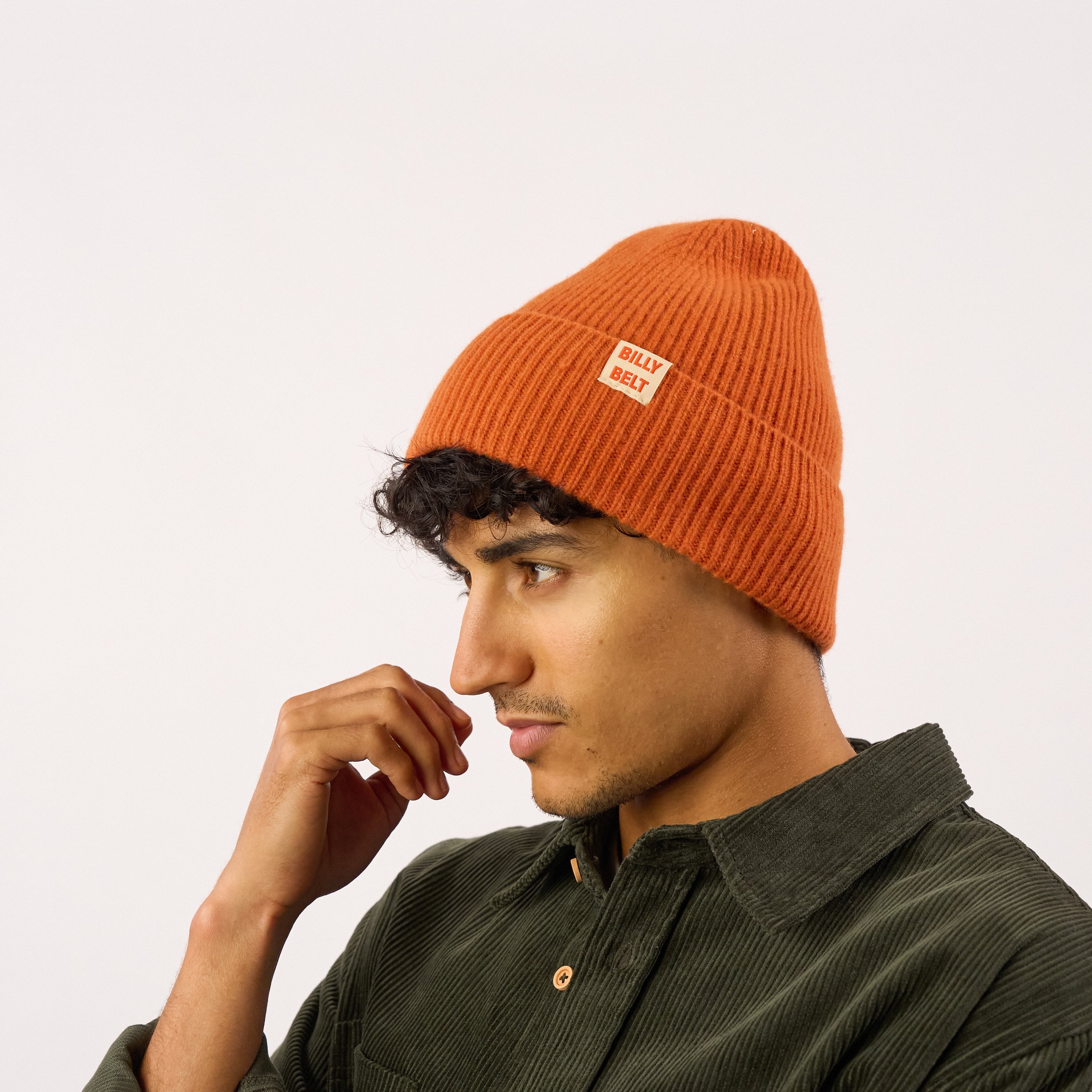 Wool hat BILLYBELT Orange