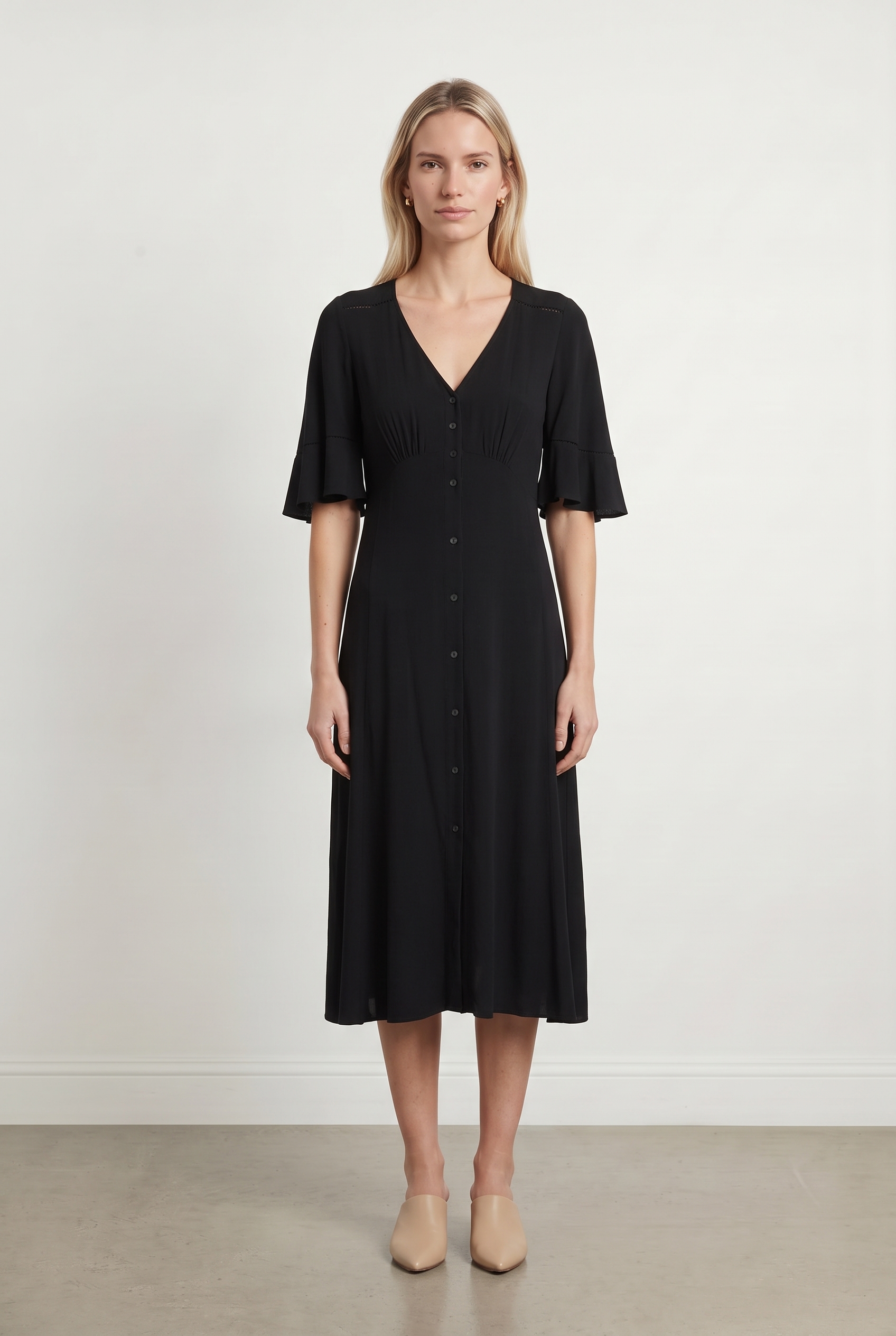 Robe courte & midi COMPTOIR DES COTONNIERS - Seconde main Bleu