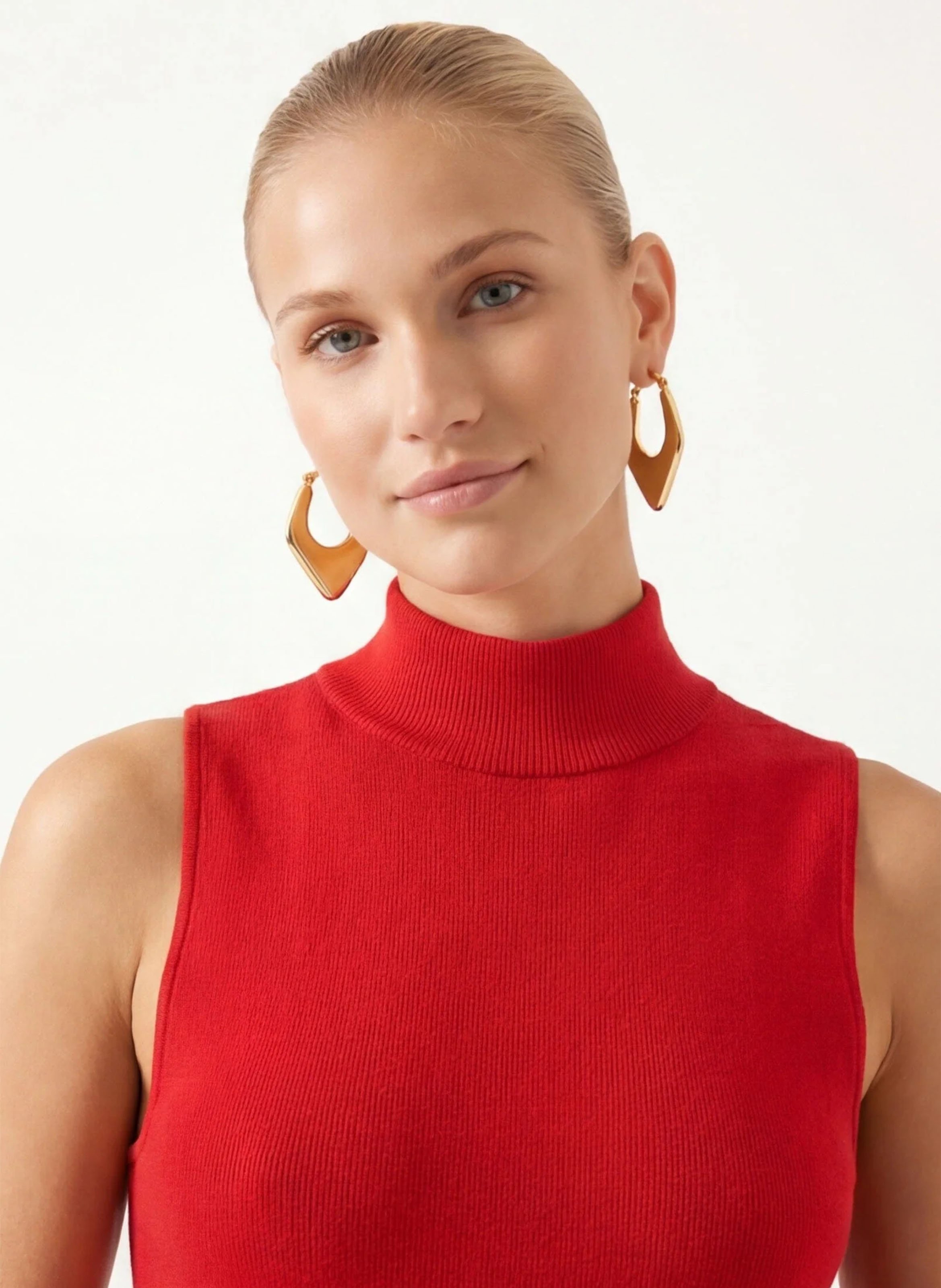 Flared backless maxi dress KOOKAI Red