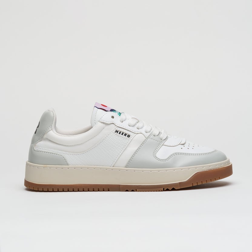 Eco-friendly low-top trainers MEEKO White