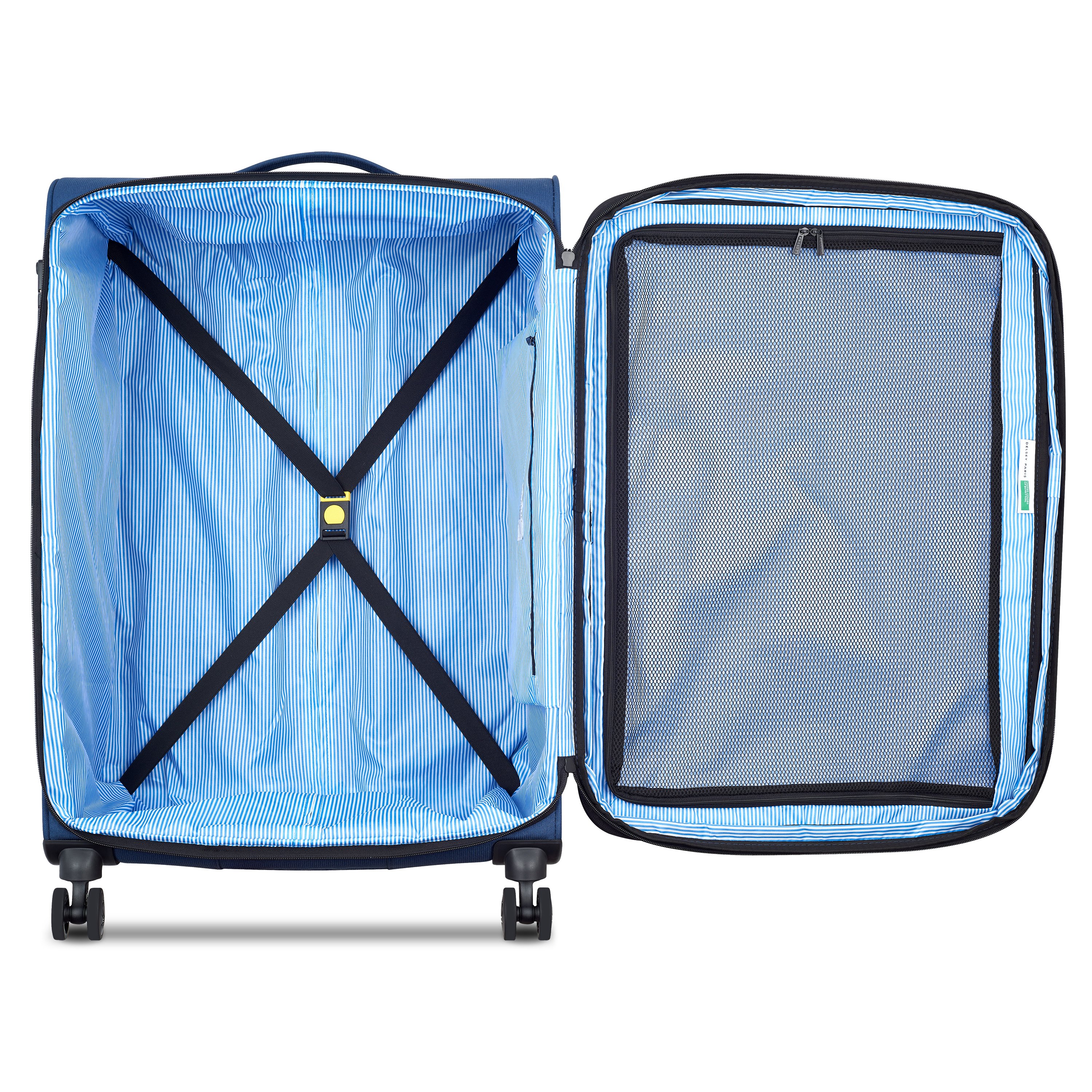 Soft cabin suitcase Blue