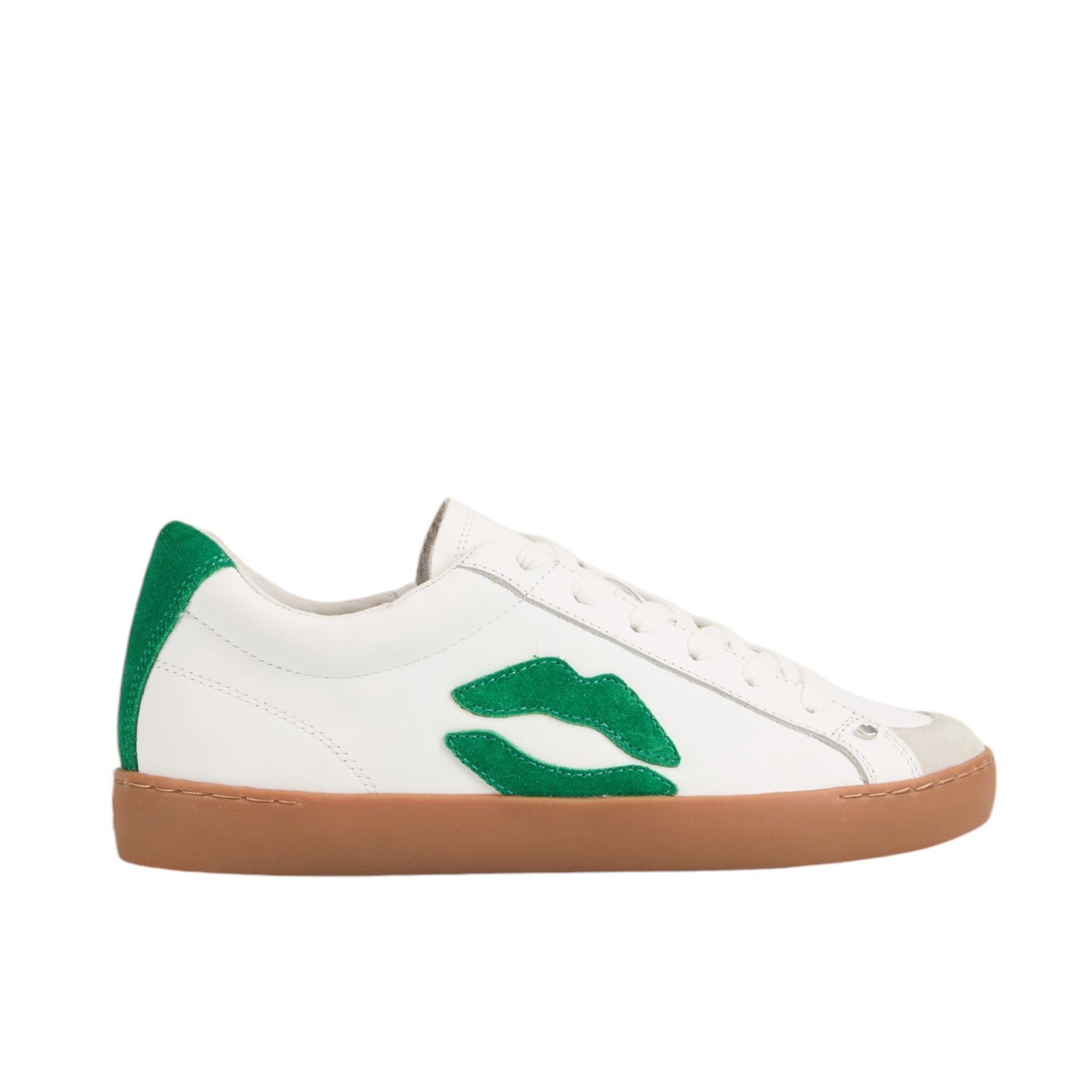 Jimmy leather sneakers BONS BAISERS PARIS White