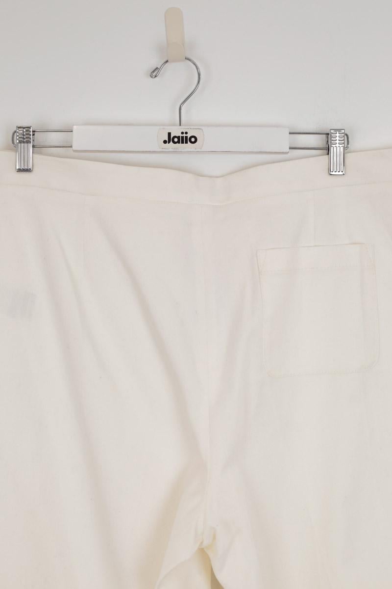 Wide cotton trousers  LK BENNETT - Seconde Main White