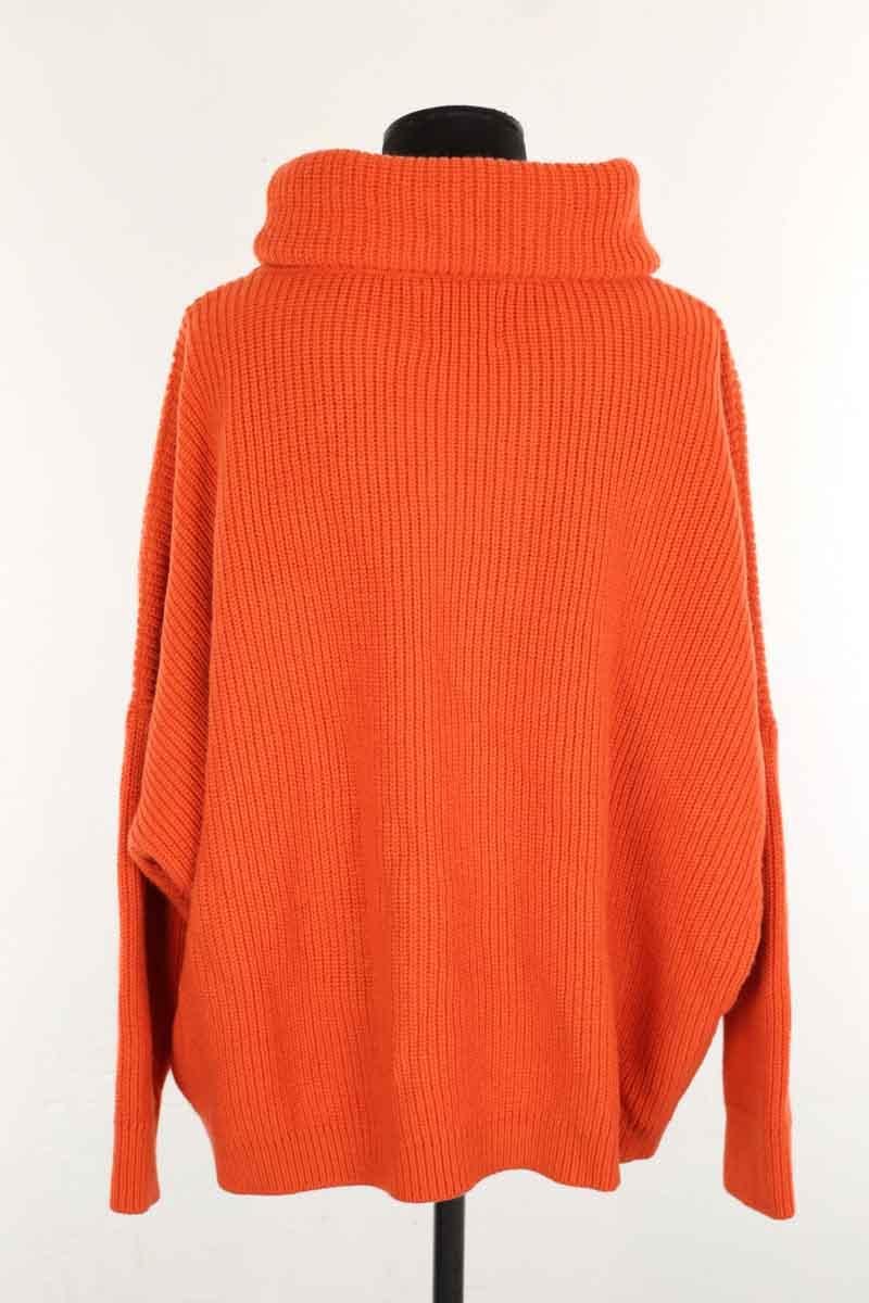 Pull en laine MODETROTTER - Seconde Main Orange