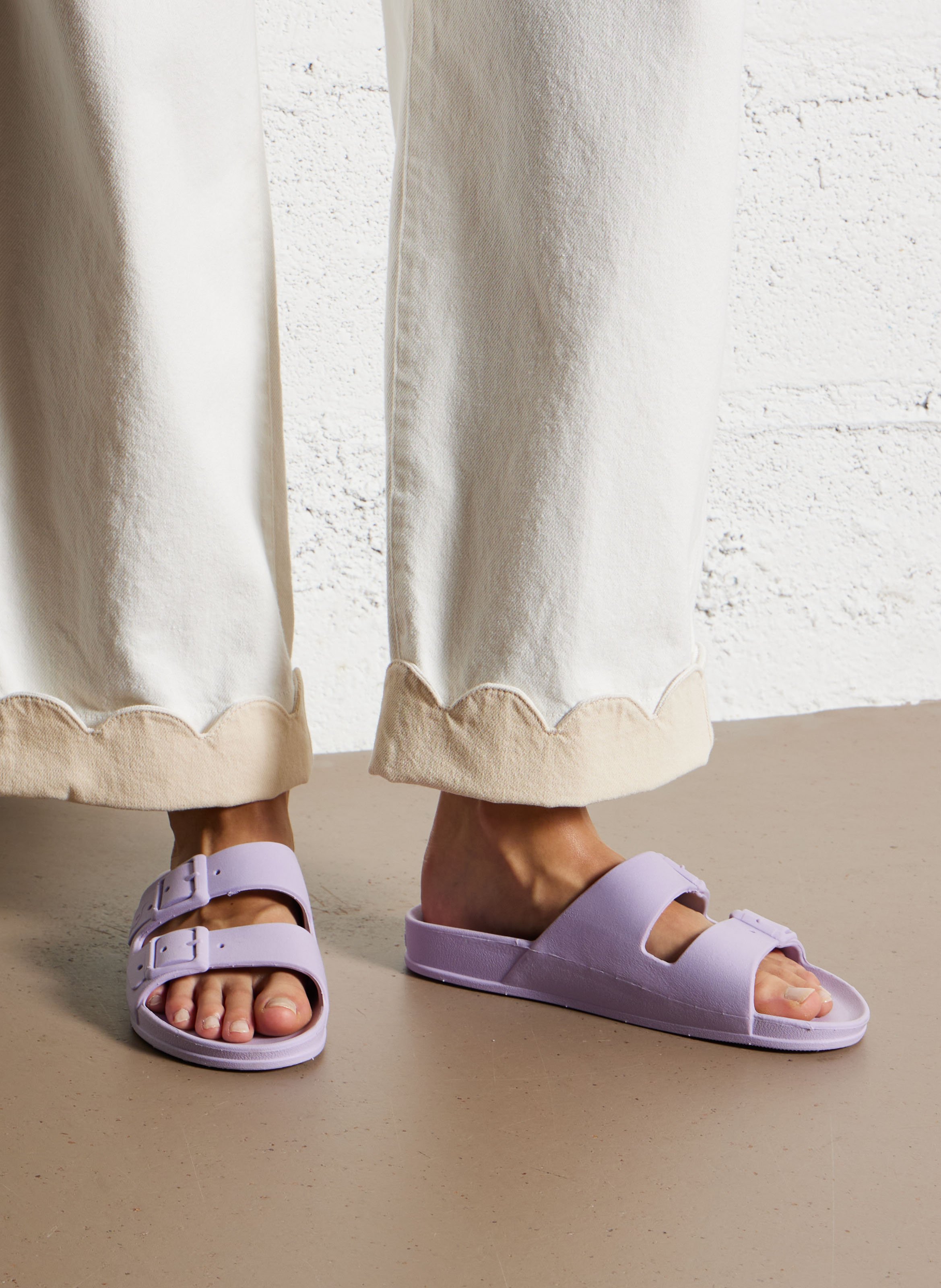 Sandales plates CACATOES DO BRASIL Violet