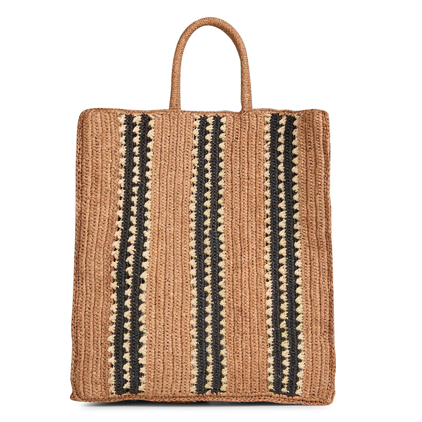 Raffia tote bag CAMALYA Beige