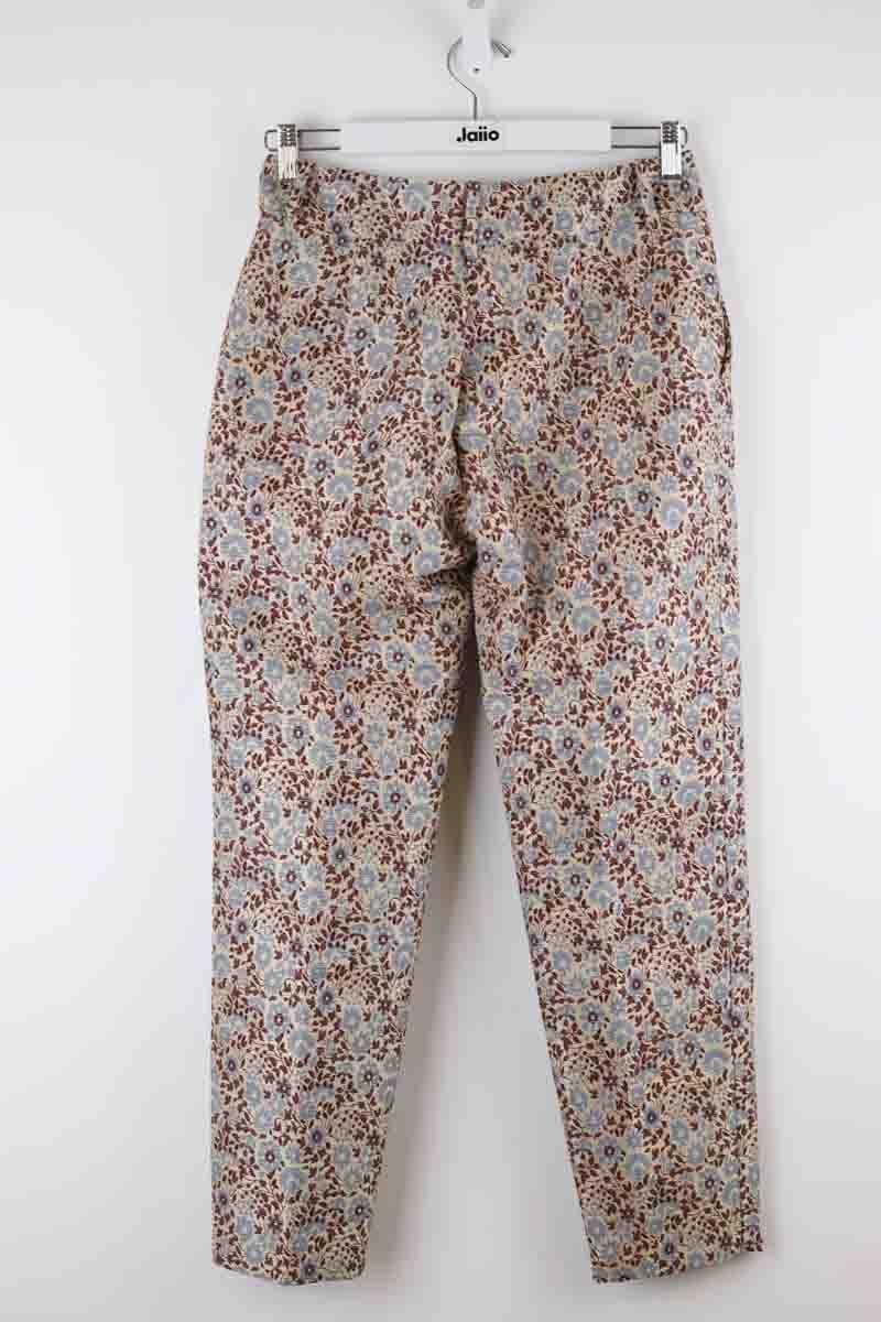 Multicolored straight pants SEZANE - Seconde main Multicolored