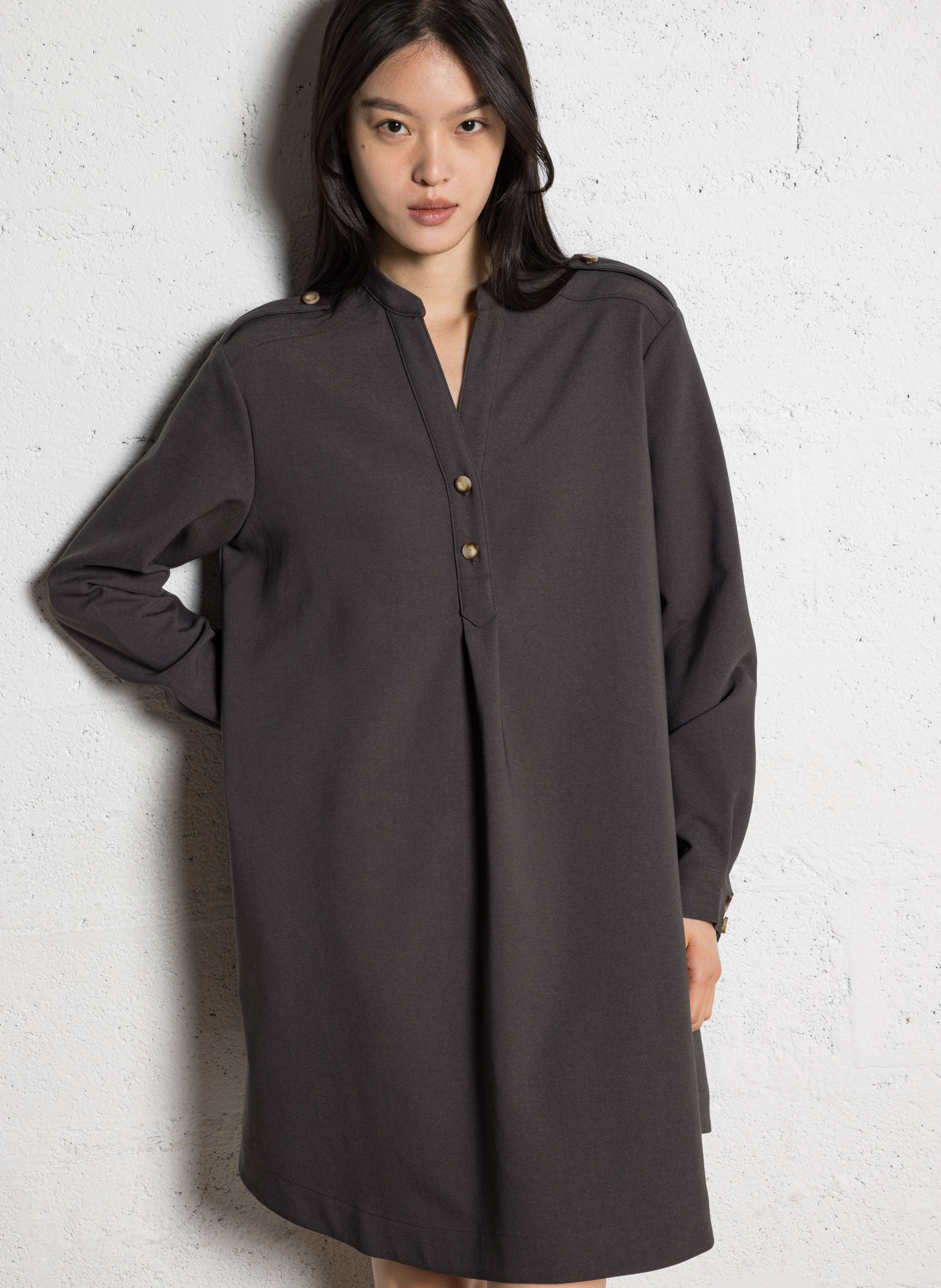 Saharan-inspired dress ONE STEP Grey