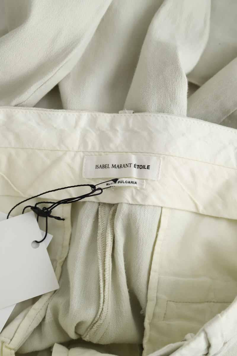Linen pants ISABEL MARANT ÉTOILE - SECONDE MAIN Beige