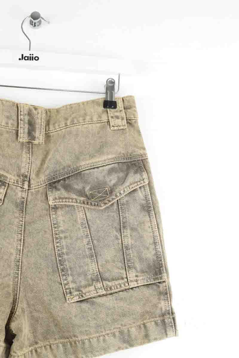 Cotton mini shorts ISABEL MARANT ÉTOILE - SECONDE MAIN Beige