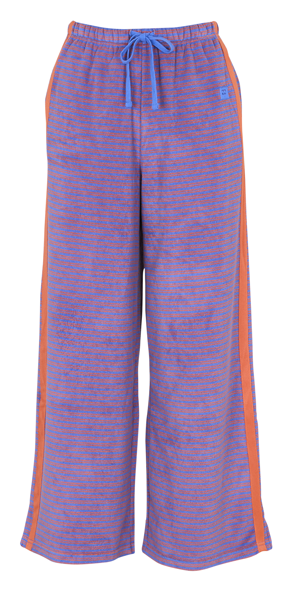 Pantalon large taille haute en coton mélangé BILLABONG Bleu