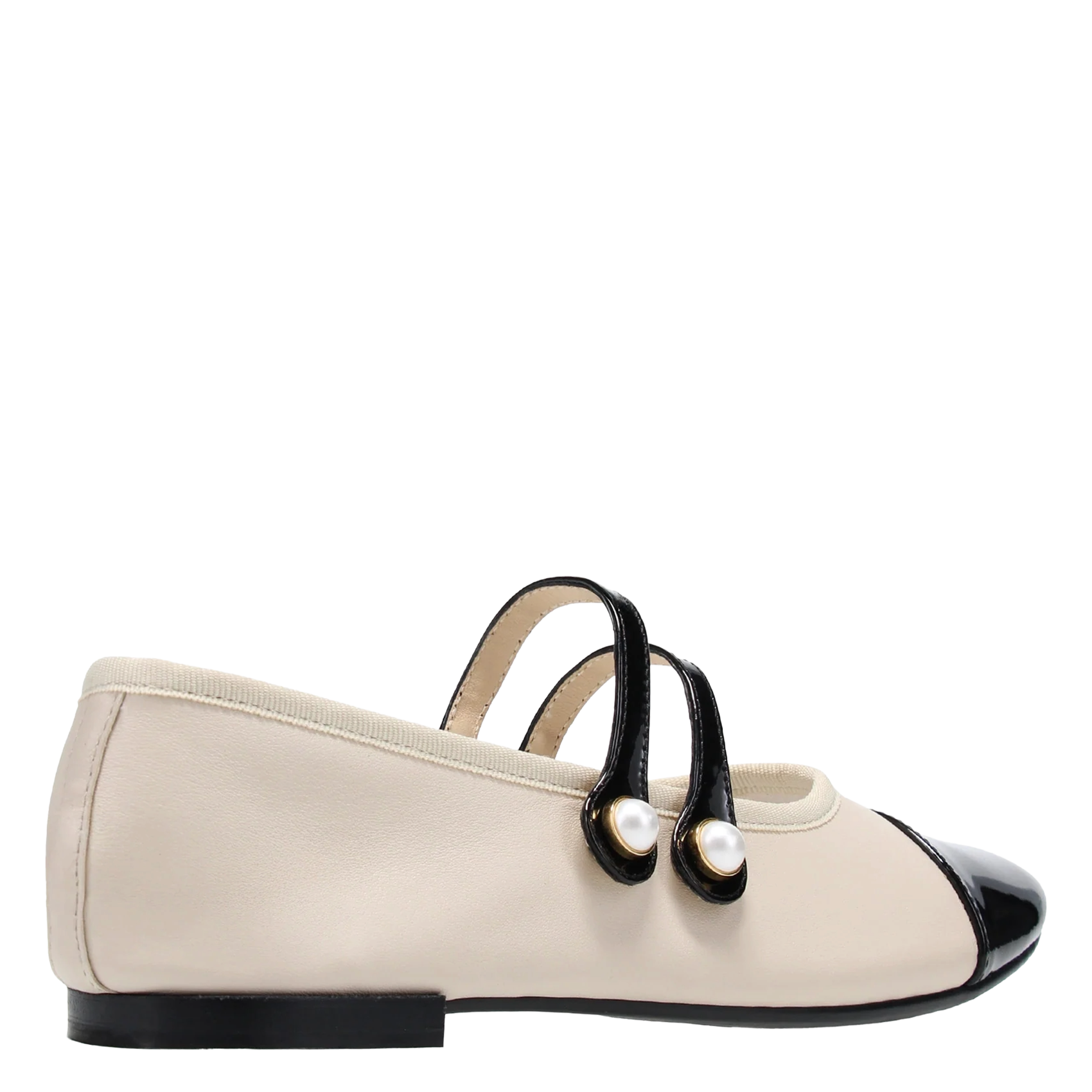 Ballerines en cuir REPETTO Beige