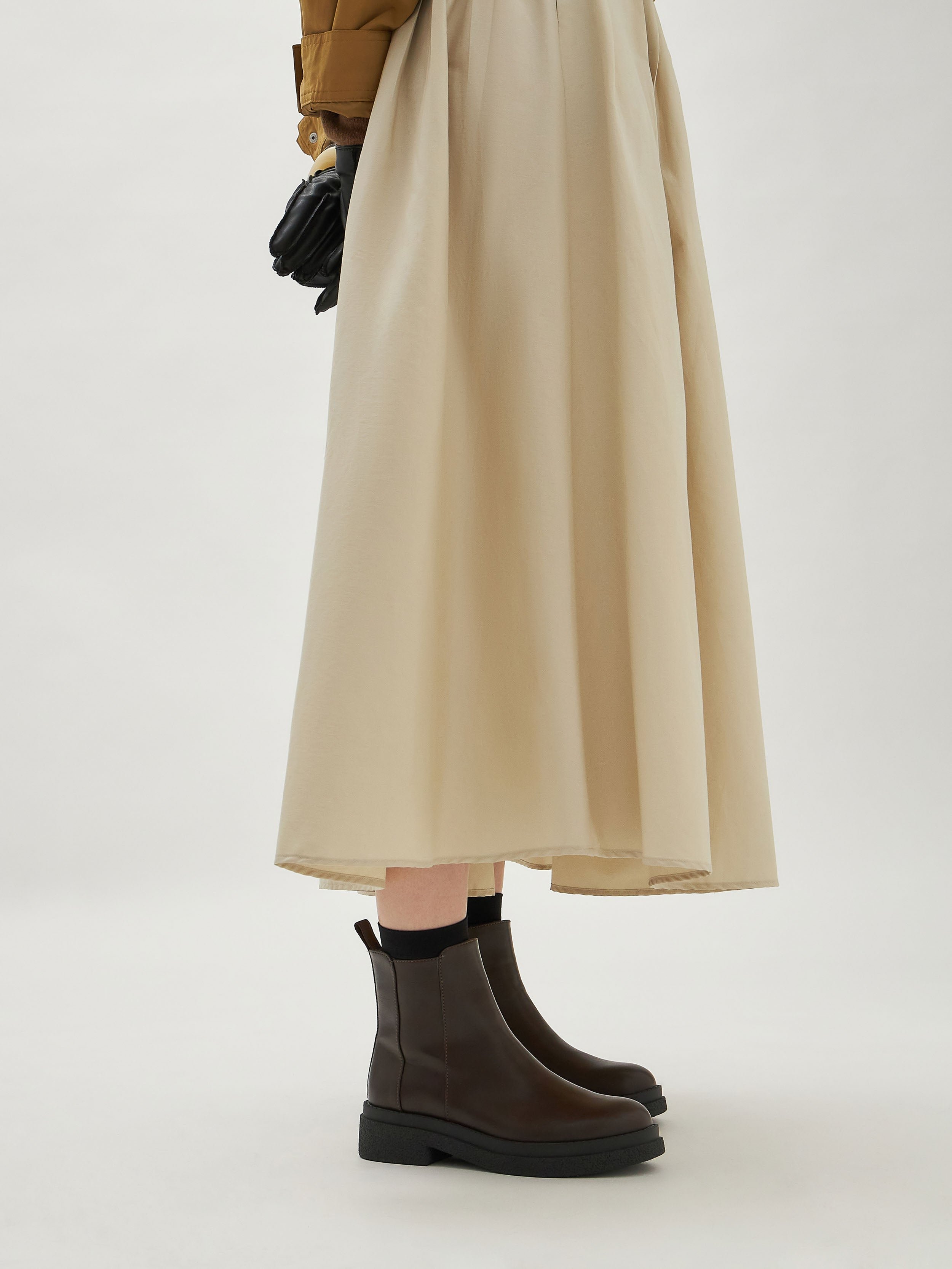 High-top ankle boots VANESSA WU Brown