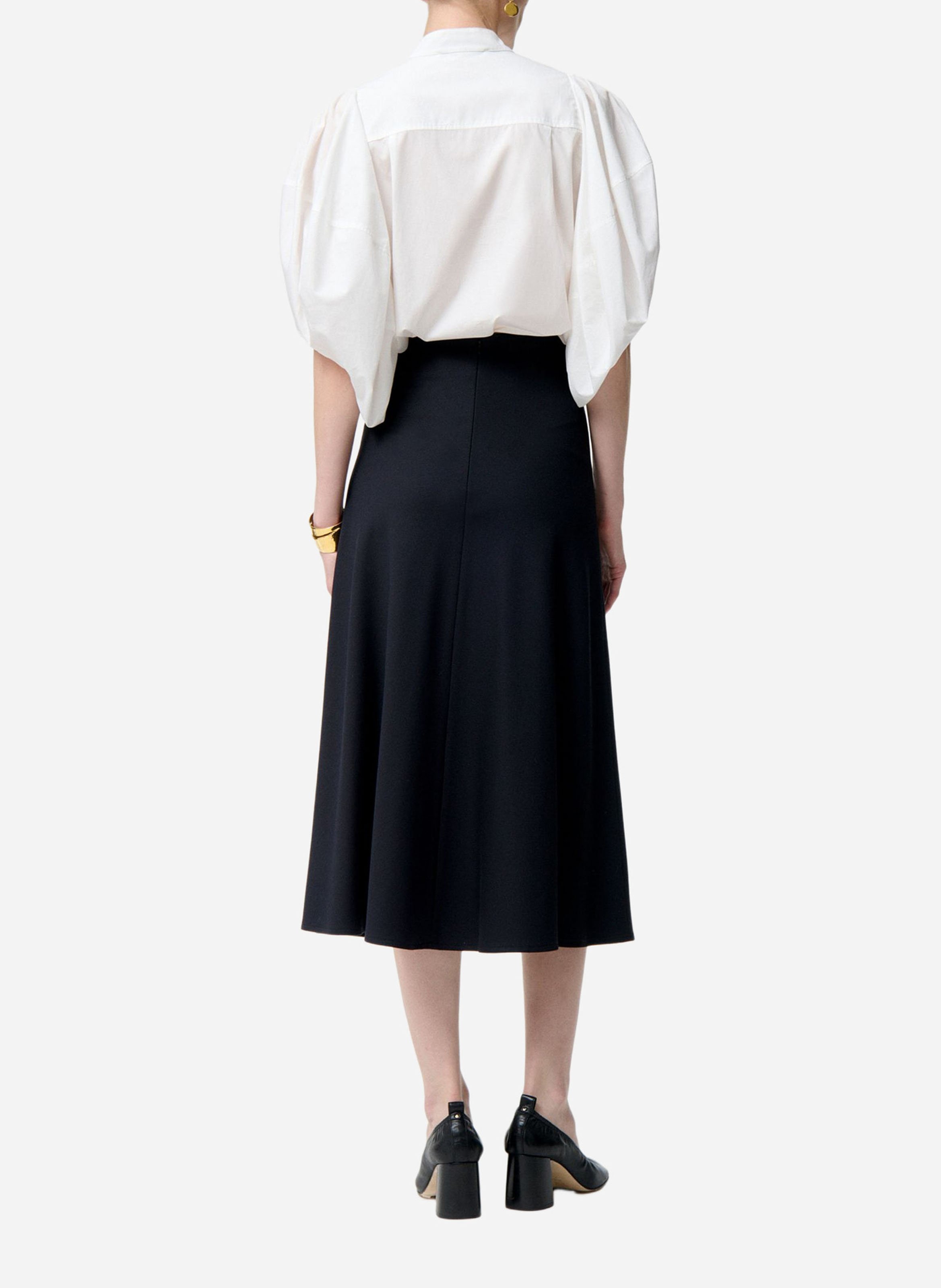 Jupe midi taille haute VANESSA BRUNO Bleu