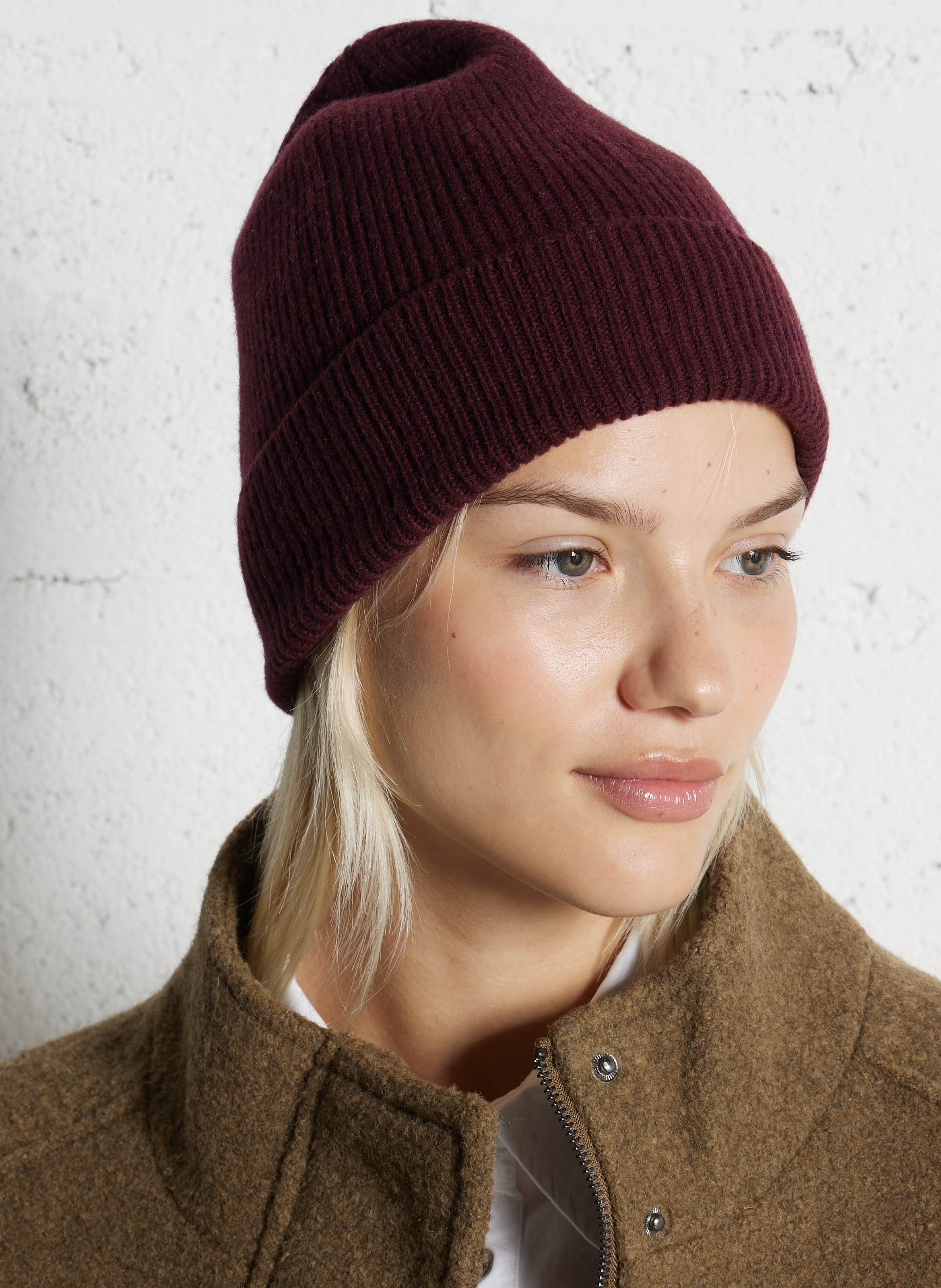 Bonnet en laine et cachemire CEZEMBRE