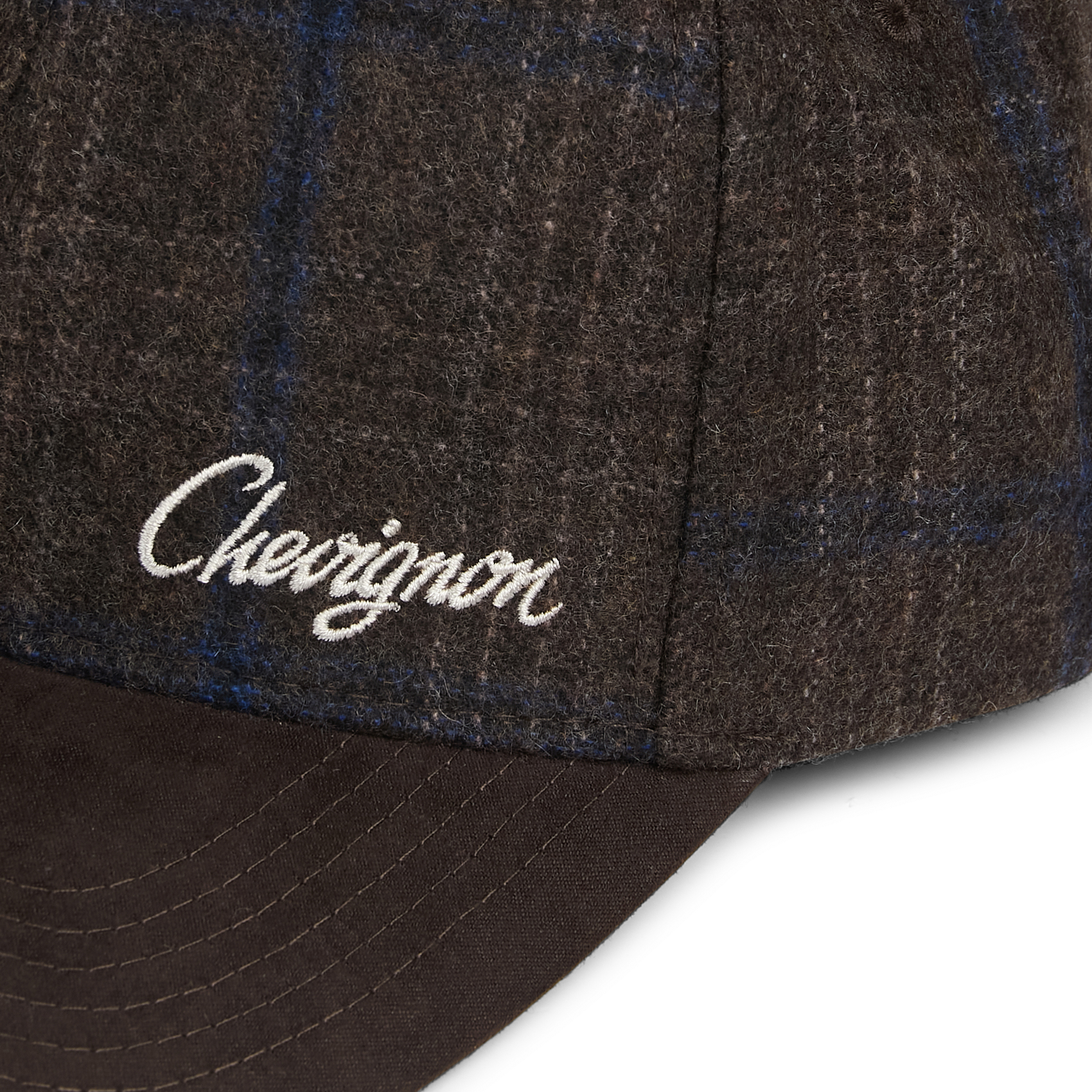 Casquette en coton CHEVIGNON Marron