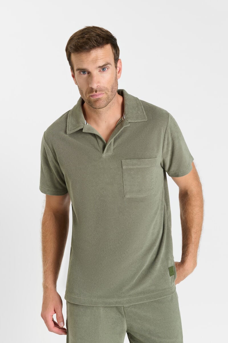 Polo shirt LE TEMPS DES CERISES Khaki
