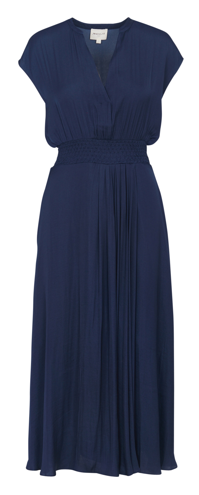 Ribe longue col tunisien MAISON 123 Bleu