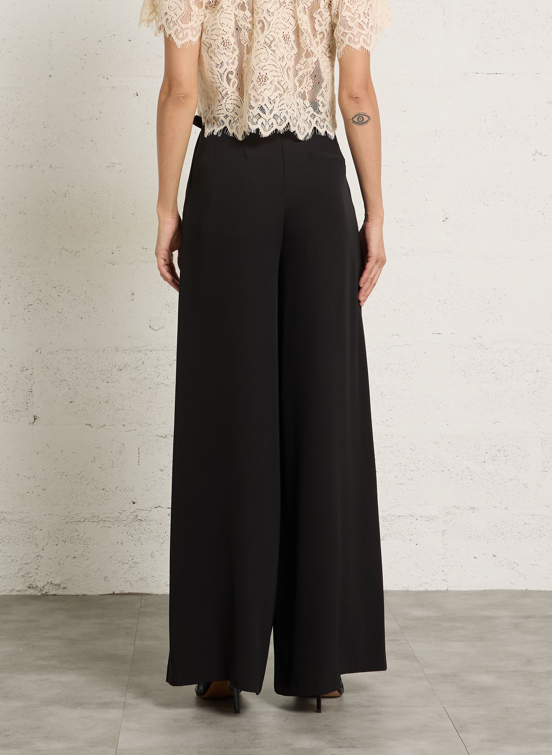 Pantalon palazzo IMPERIAL Noir