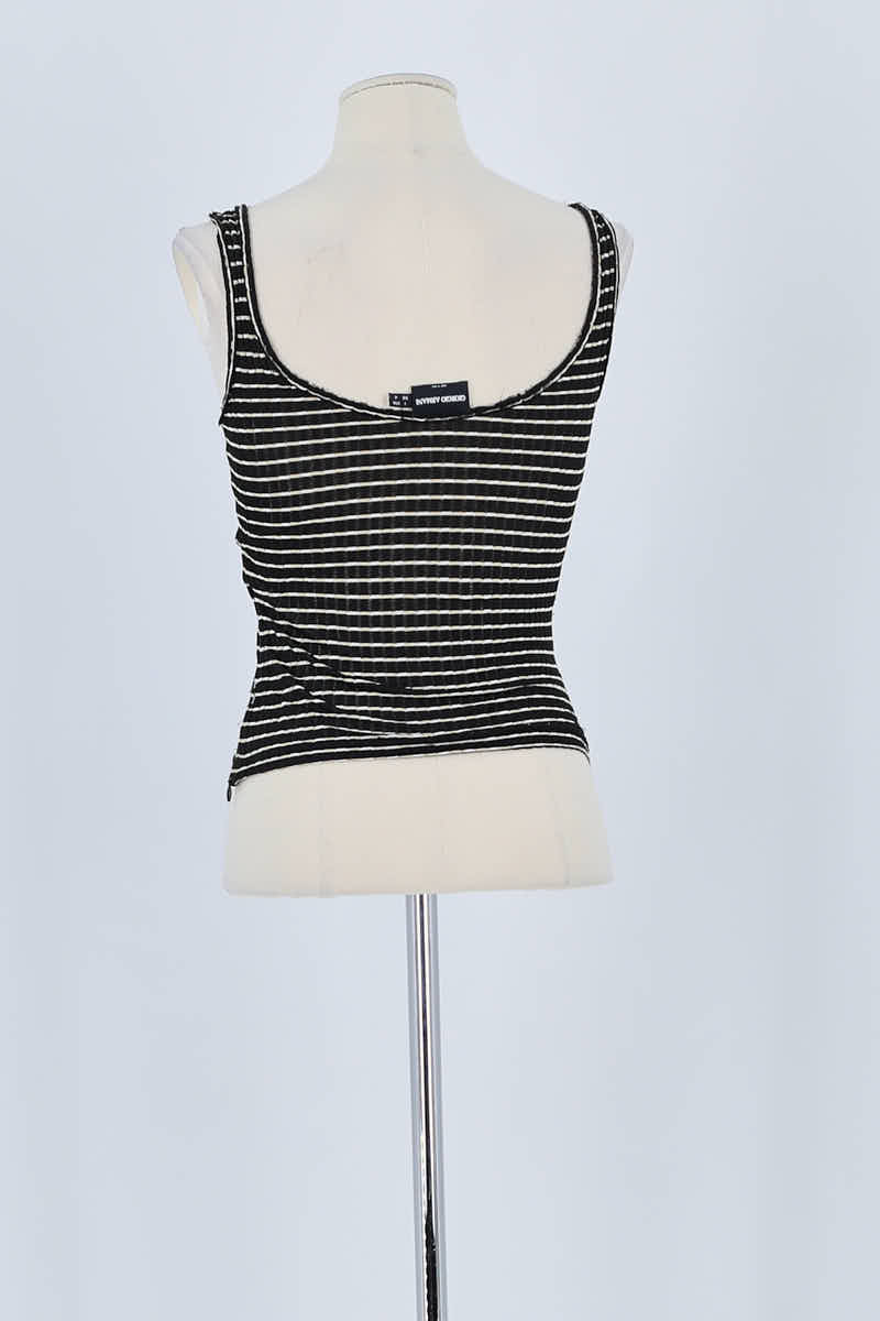 Top sans manche ARMANI - SECONDE MAIN Noir