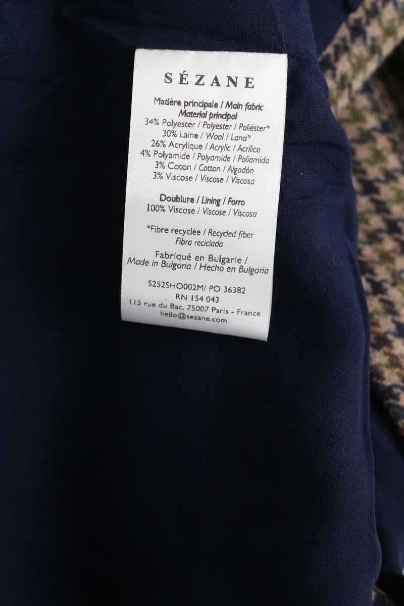 Mini shorts SEZANE - Seconde main Brown