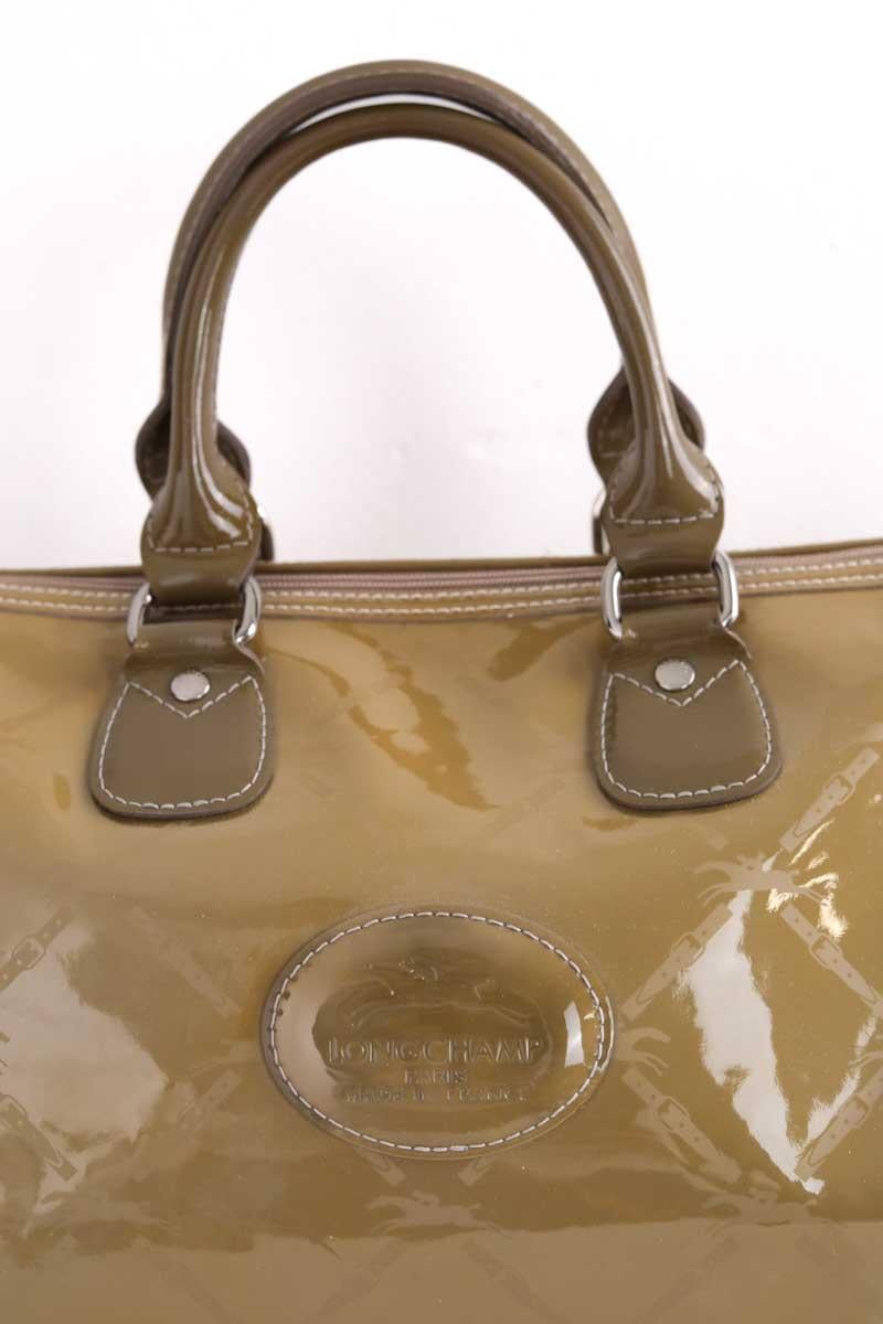 Handbag LONGCHAMP - Seconde Main Khaki
